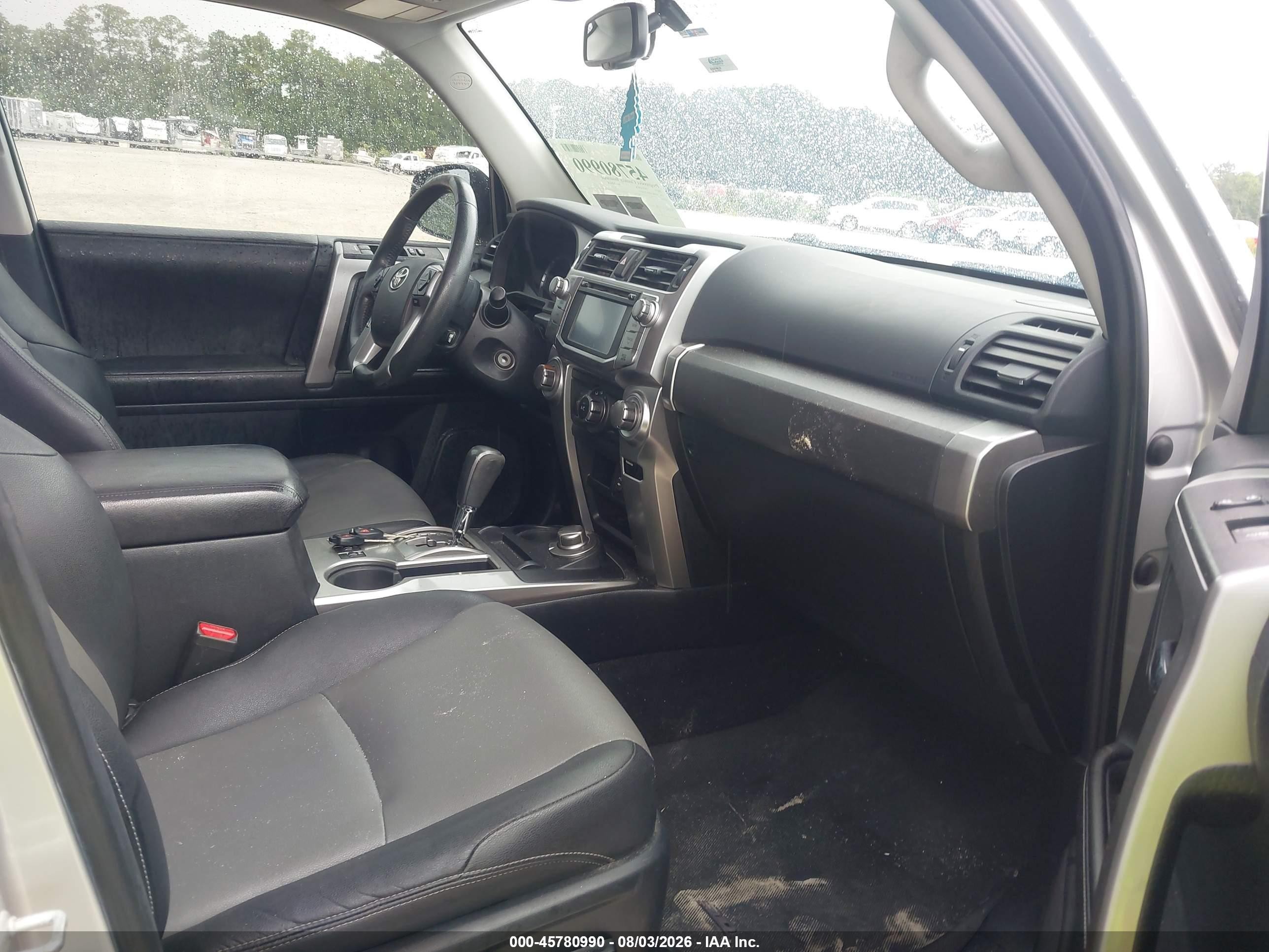 2015 Toyota 4runner   Gray vin: JTEBU5JR9F5224933