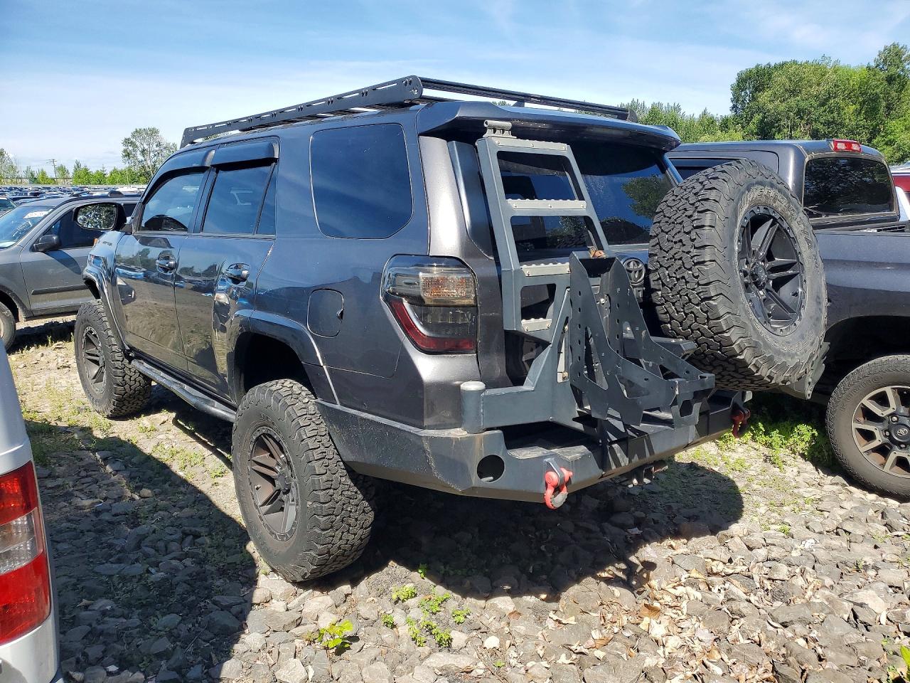 2015 Toyota 4runner Sr5 Gray vin: JTEBU5JR9F5228268