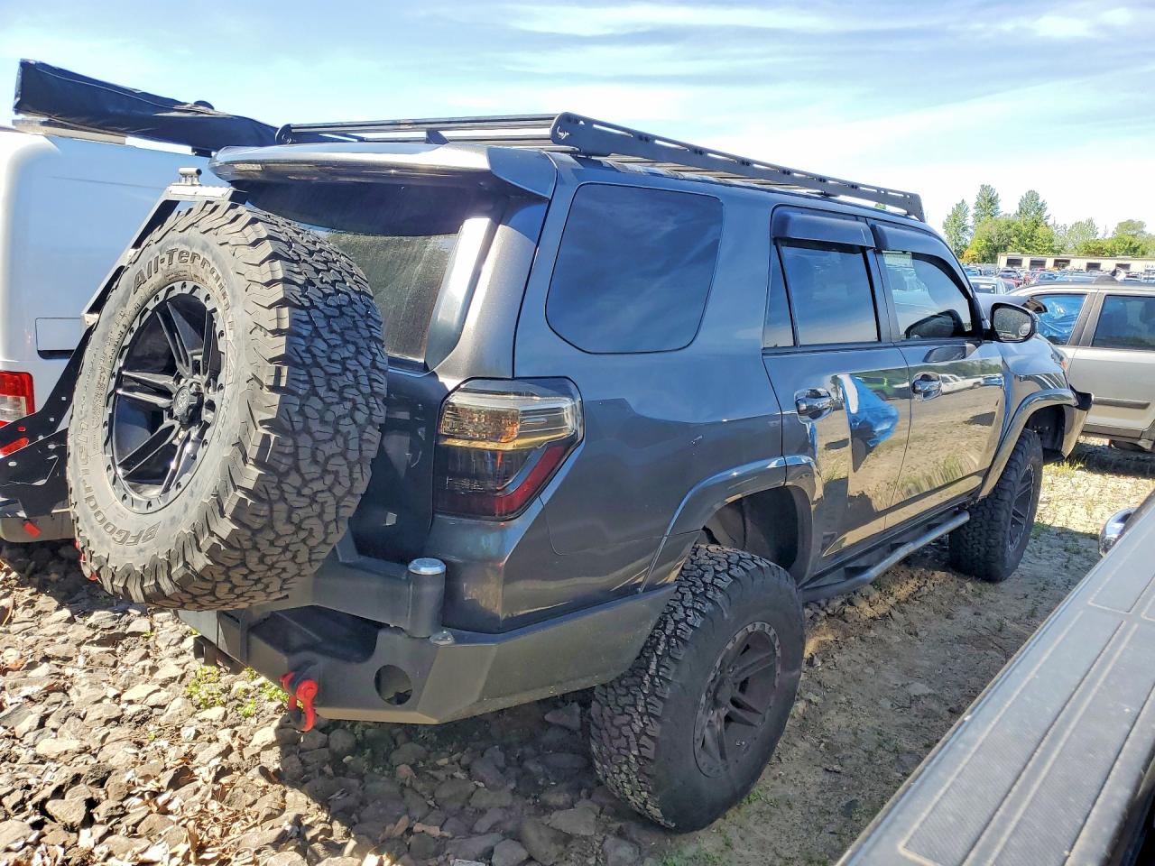 2015 Toyota 4runner Sr5 Gray vin: JTEBU5JR9F5228268
