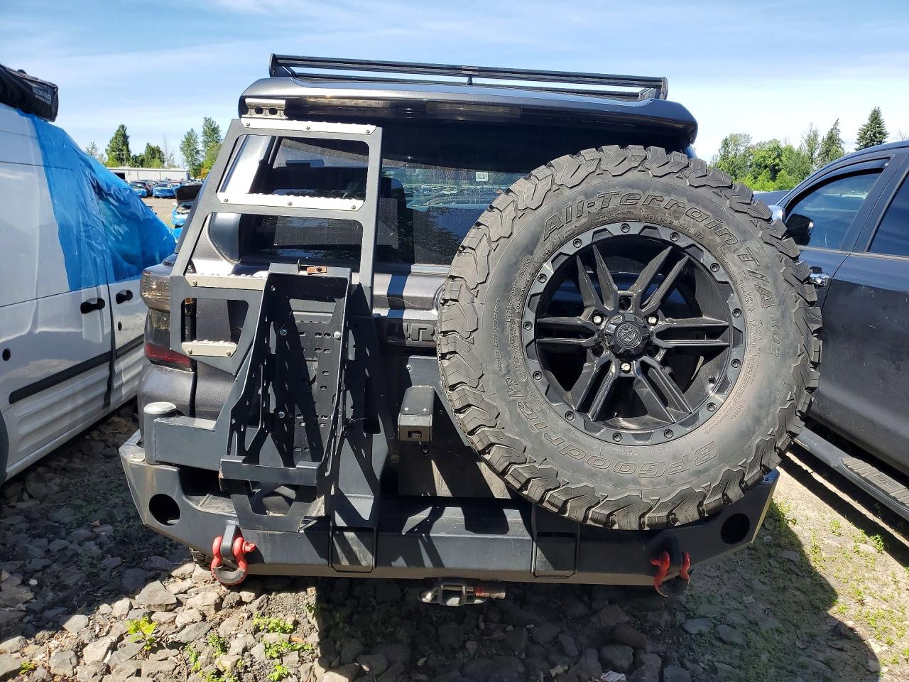 2015 Toyota 4runner Sr5 Gray vin: JTEBU5JR9F5228268