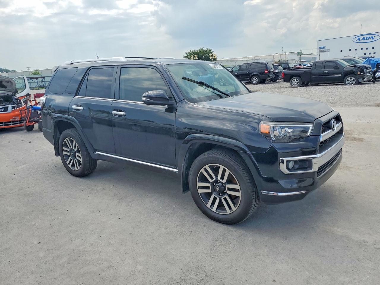 2015 Toyota 4runner Limited Black vin: JTEBU5JR9F5229677