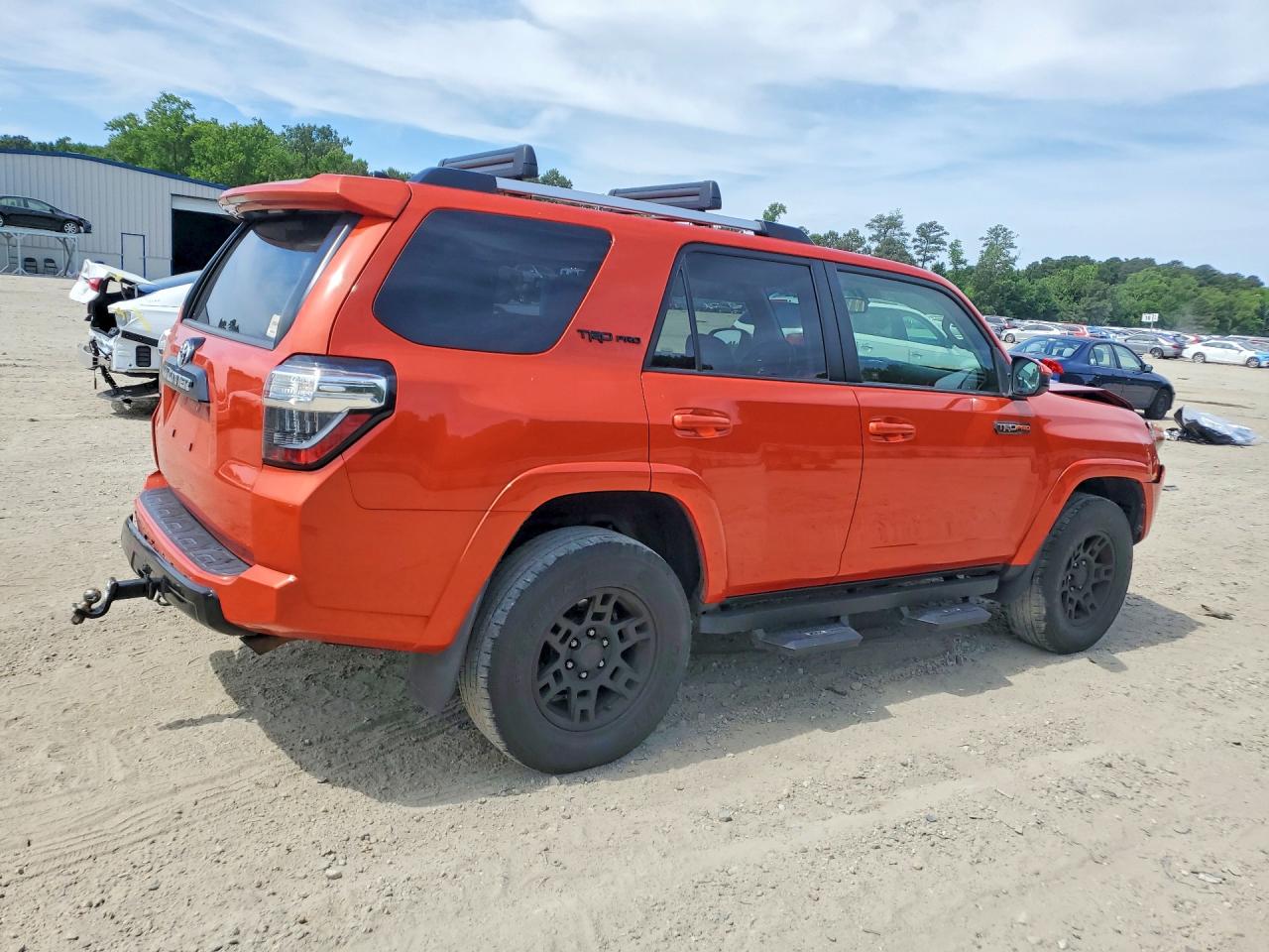 2015 Toyota 4runner Trd Pro Orange vin: JTEBU5JR9F5232434