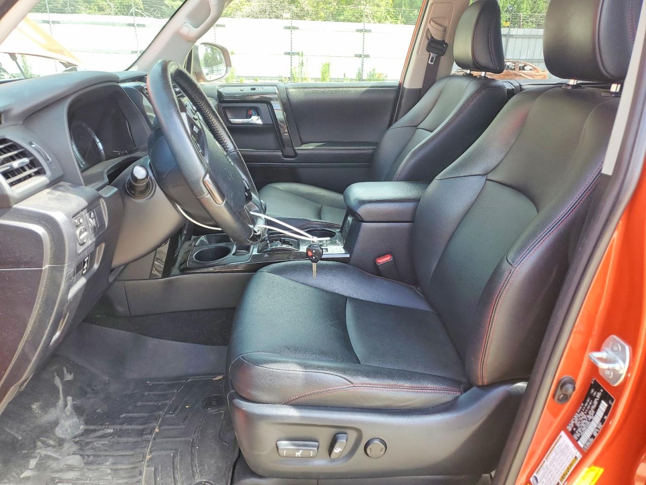 2015 Toyota 4runner Trd Pro Orange vin: JTEBU5JR9F5232434