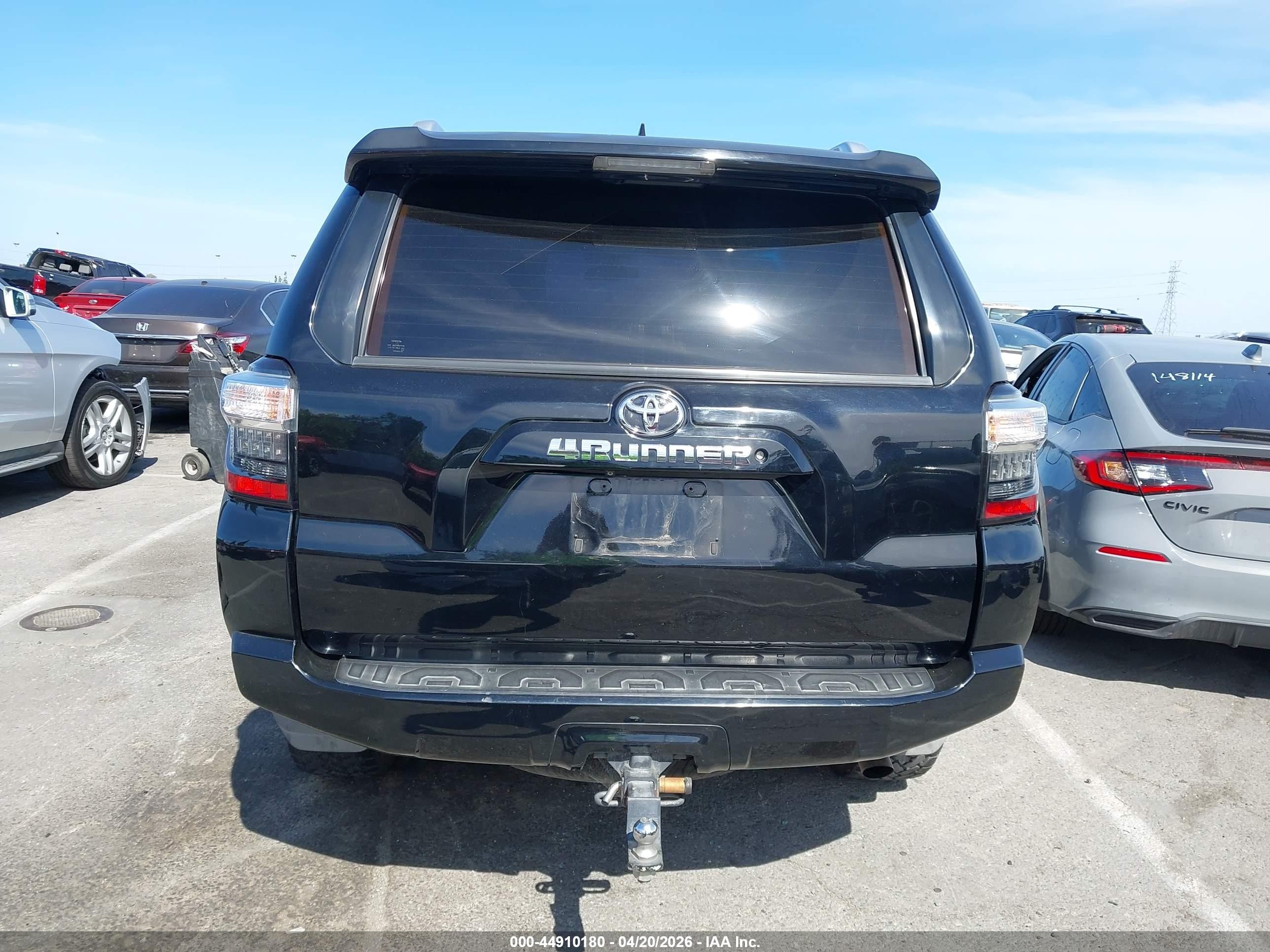 2015 Toyota 4runner Sr5 Premium Black vin: JTEBU5JR9F5245832