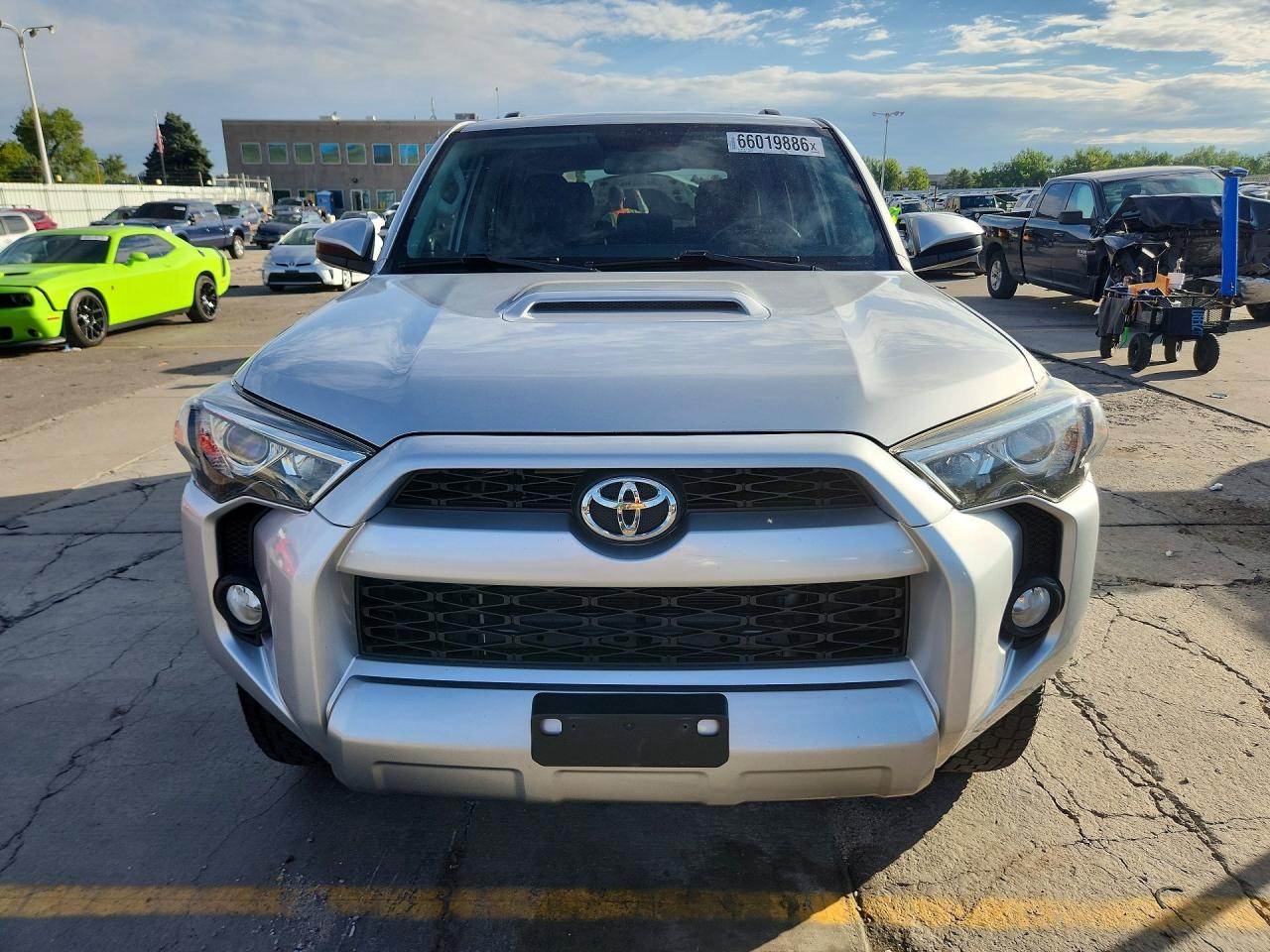 2016 Toyota 4runner Trail Silver vin: JTEBU5JR9G5364739