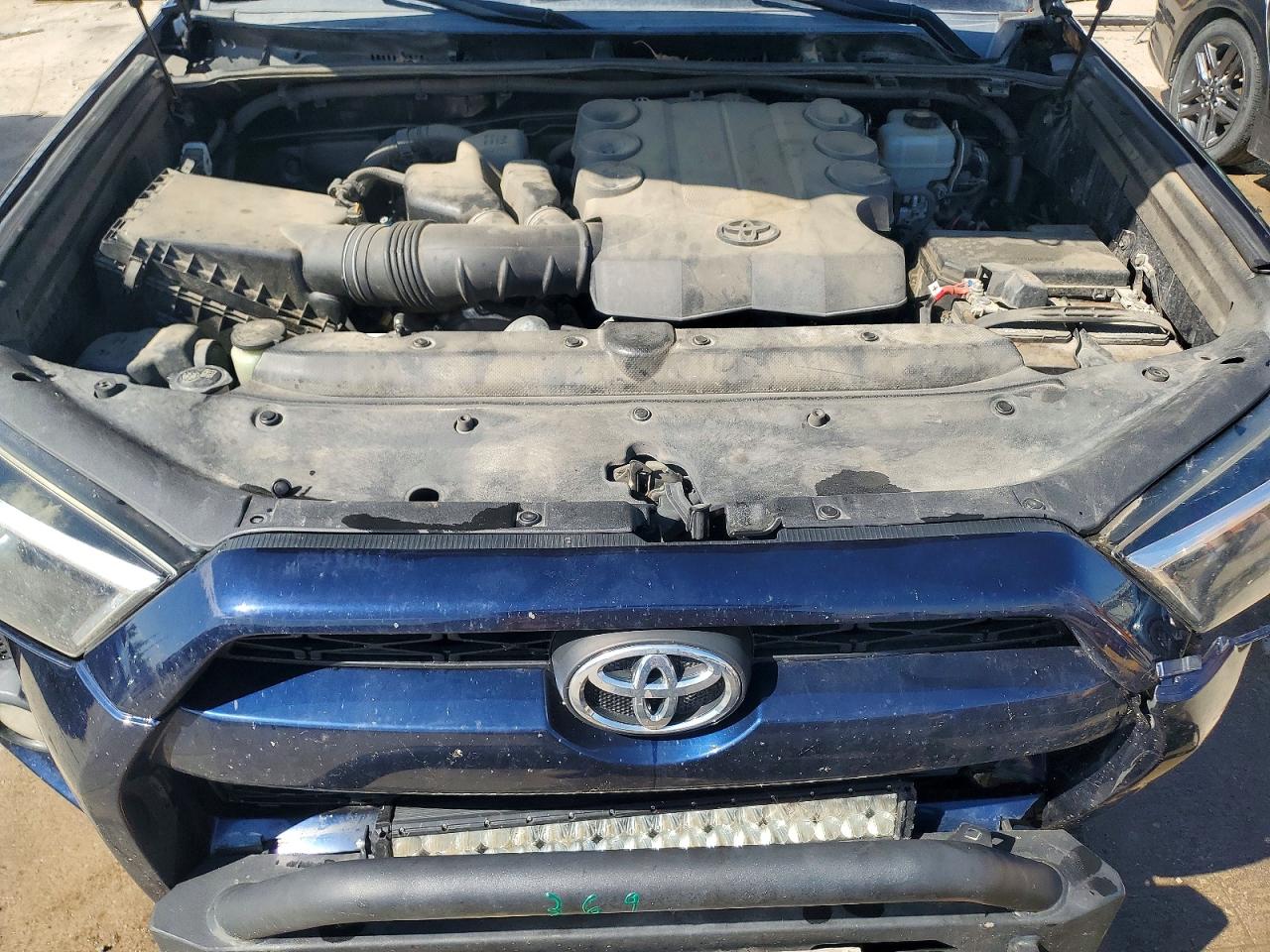 2018 Toyota 4runner Sr5 Premium Blue vin: JTEBU5JR9J5511844