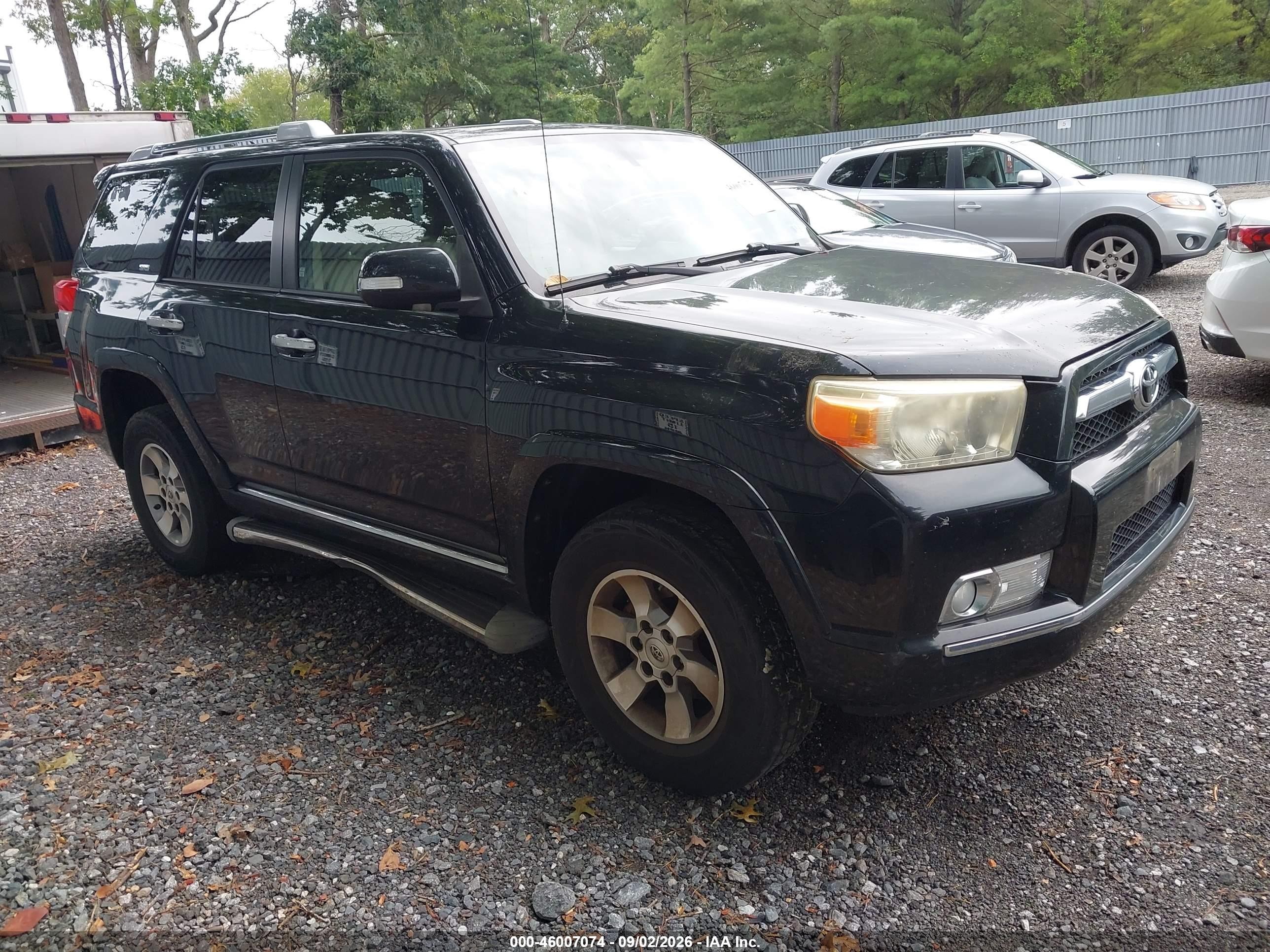 2011 Toyota 4runner Sr5 V6 Black vin: JTEBU5JRXB5037582