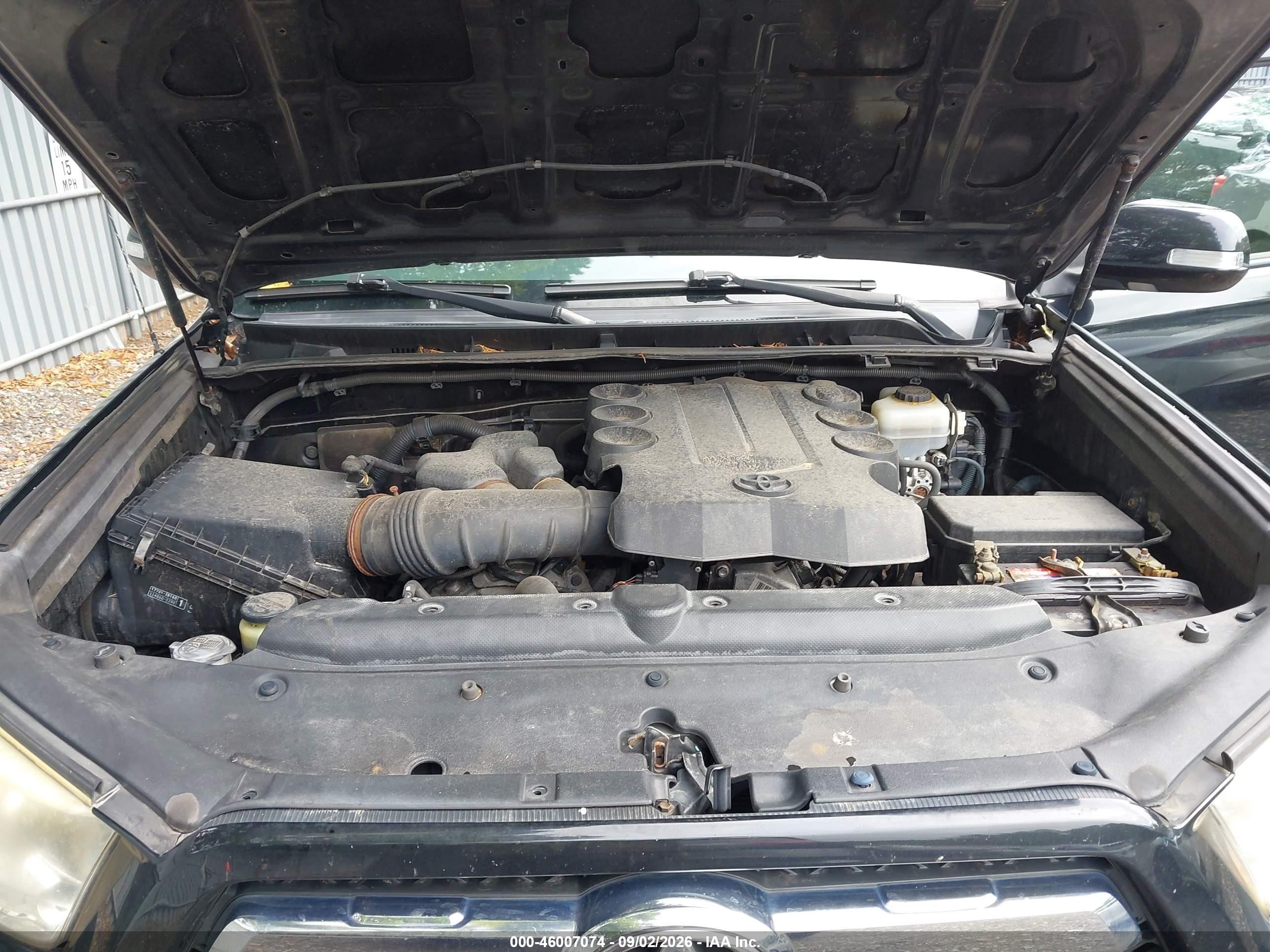 2011 Toyota 4runner Sr5 V6 Black vin: JTEBU5JRXB5037582