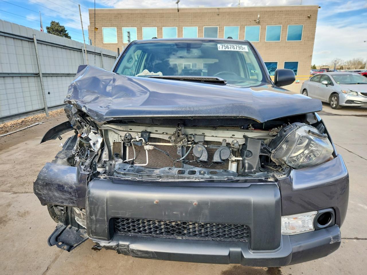 2011 Toyota 4runner Trail Gray vin: JTEBU5JRXB5052082