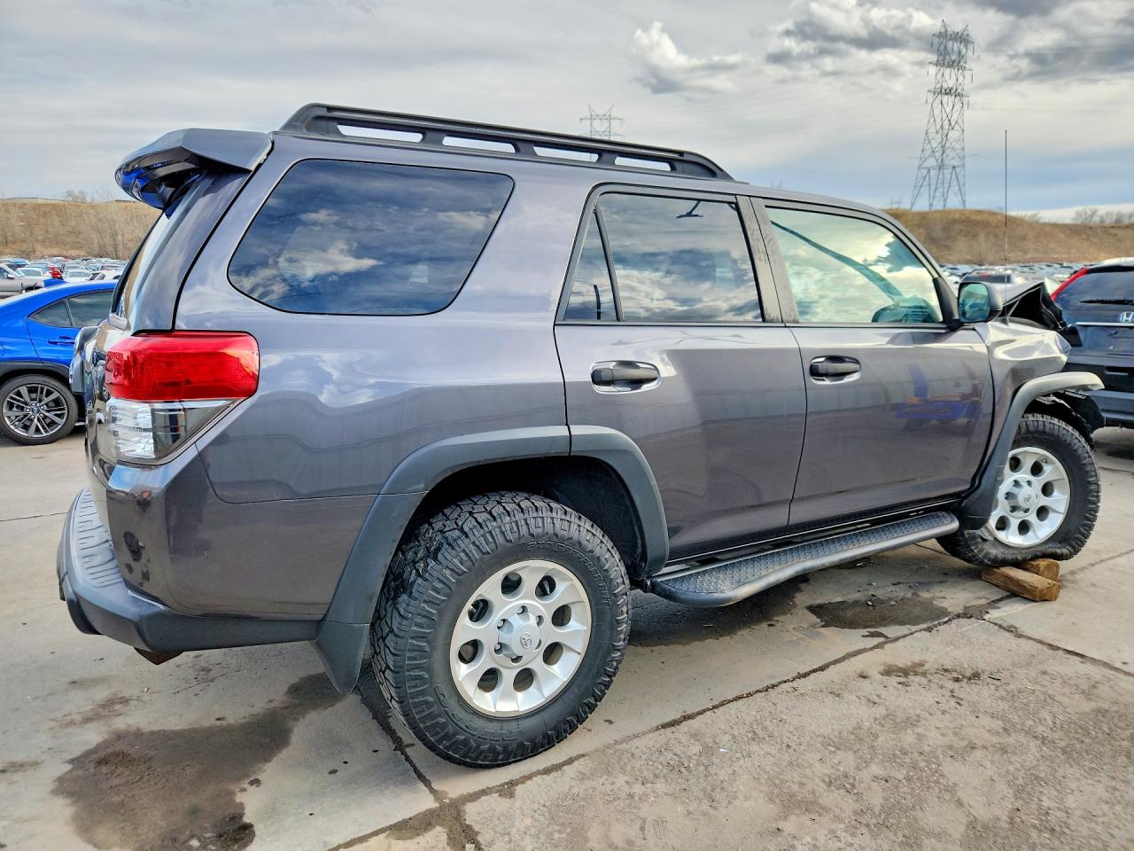 2011 Toyota 4runner Trail Gray vin: JTEBU5JRXB5052082