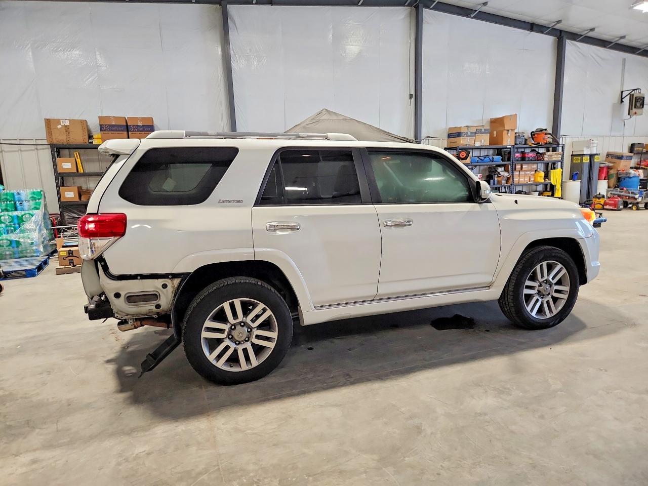 2011 Toyota 4runner Limited White vin: JTEBU5JRXB5059310