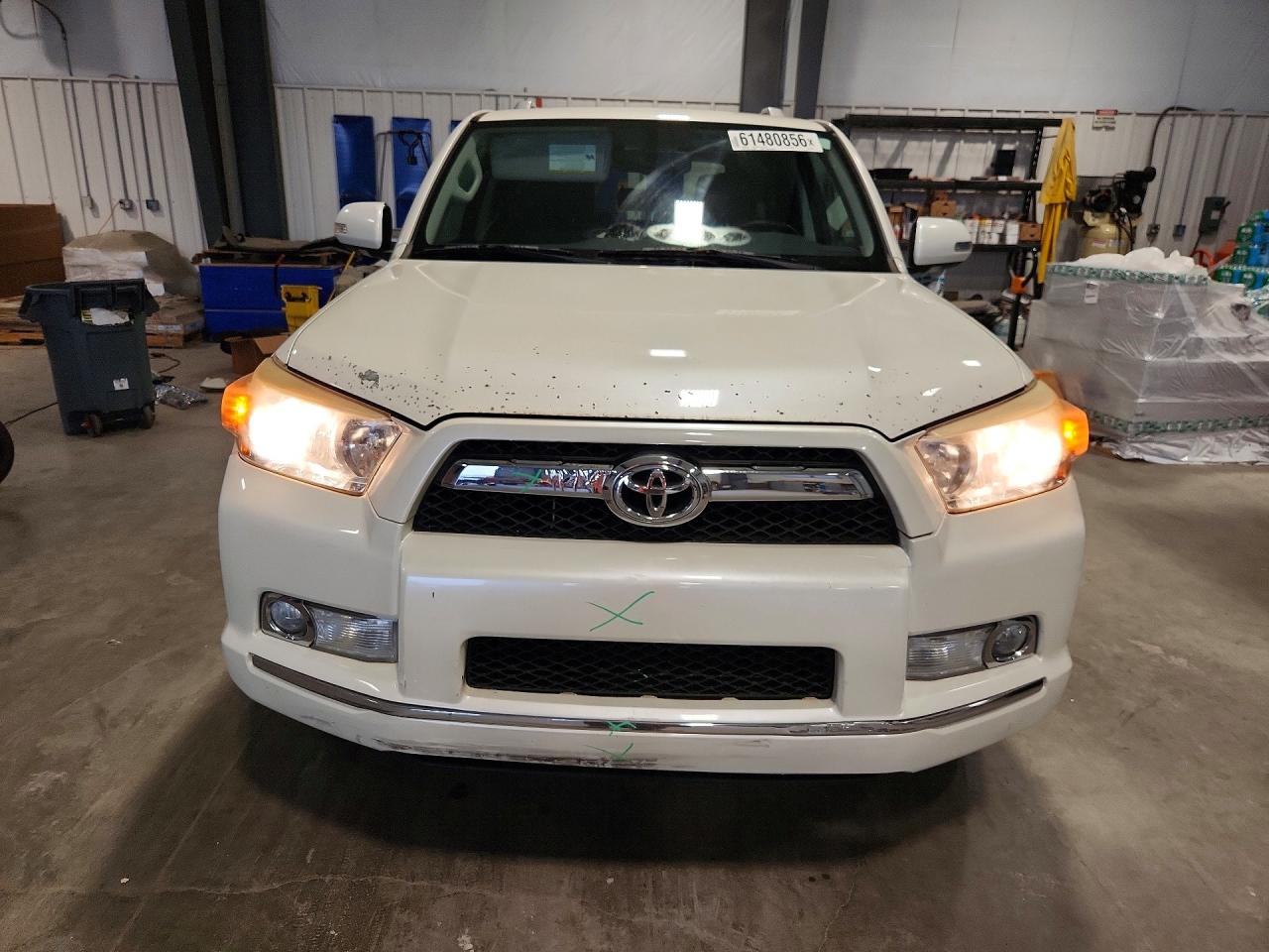 2011 Toyota 4runner Limited White vin: JTEBU5JRXB5059310