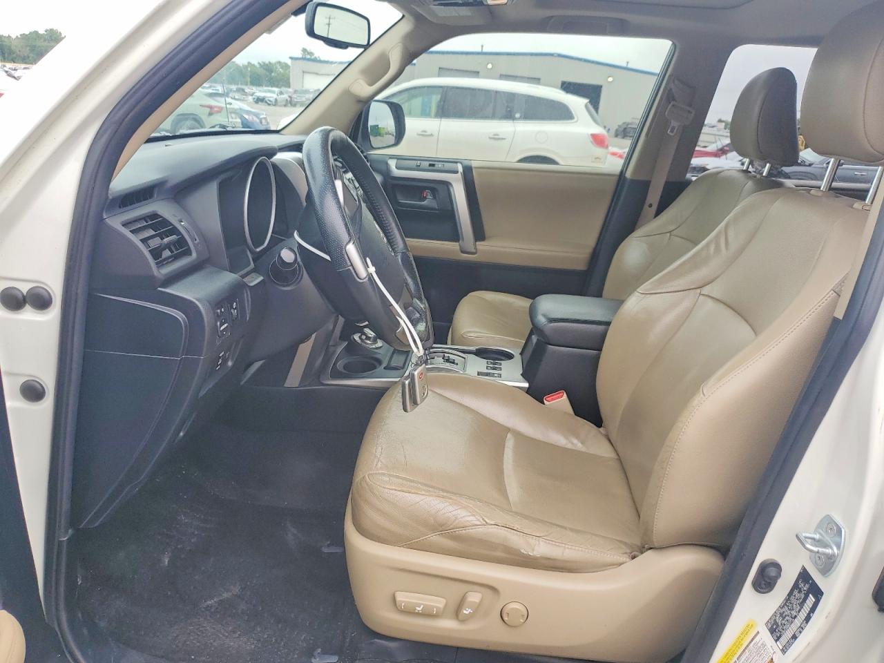 2011 Toyota 4runner Limited White vin: JTEBU5JRXB5071134
