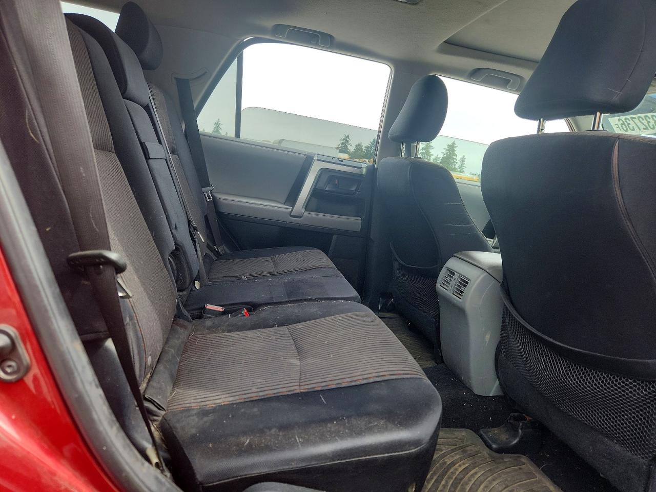 2012 Toyota 4runner Sr5 Burgundy vin: JTEBU5JRXC5078750