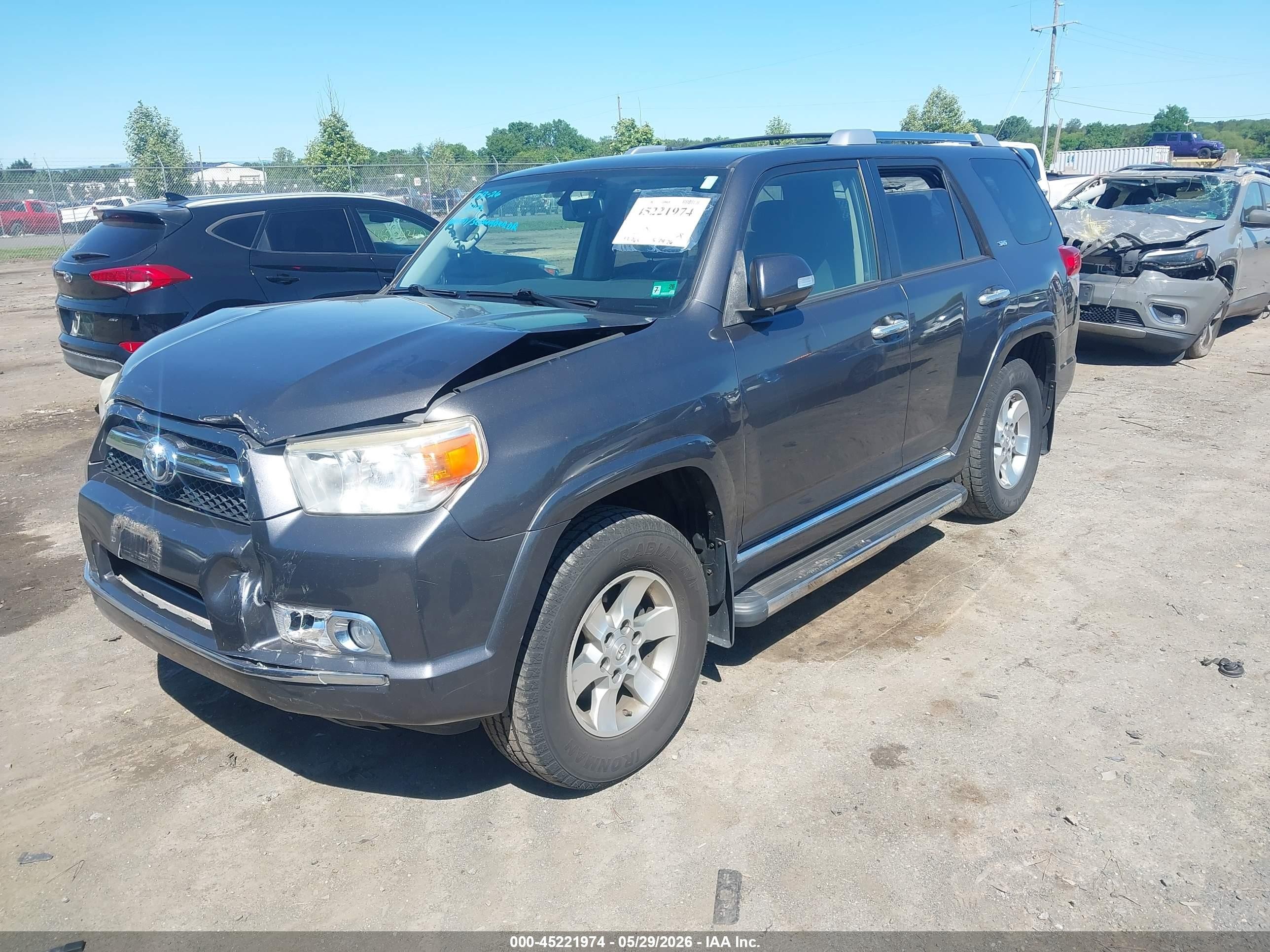 2012 Toyota 4runner Sr5/limited/trail Gray vin: JTEBU5JRXC5087223