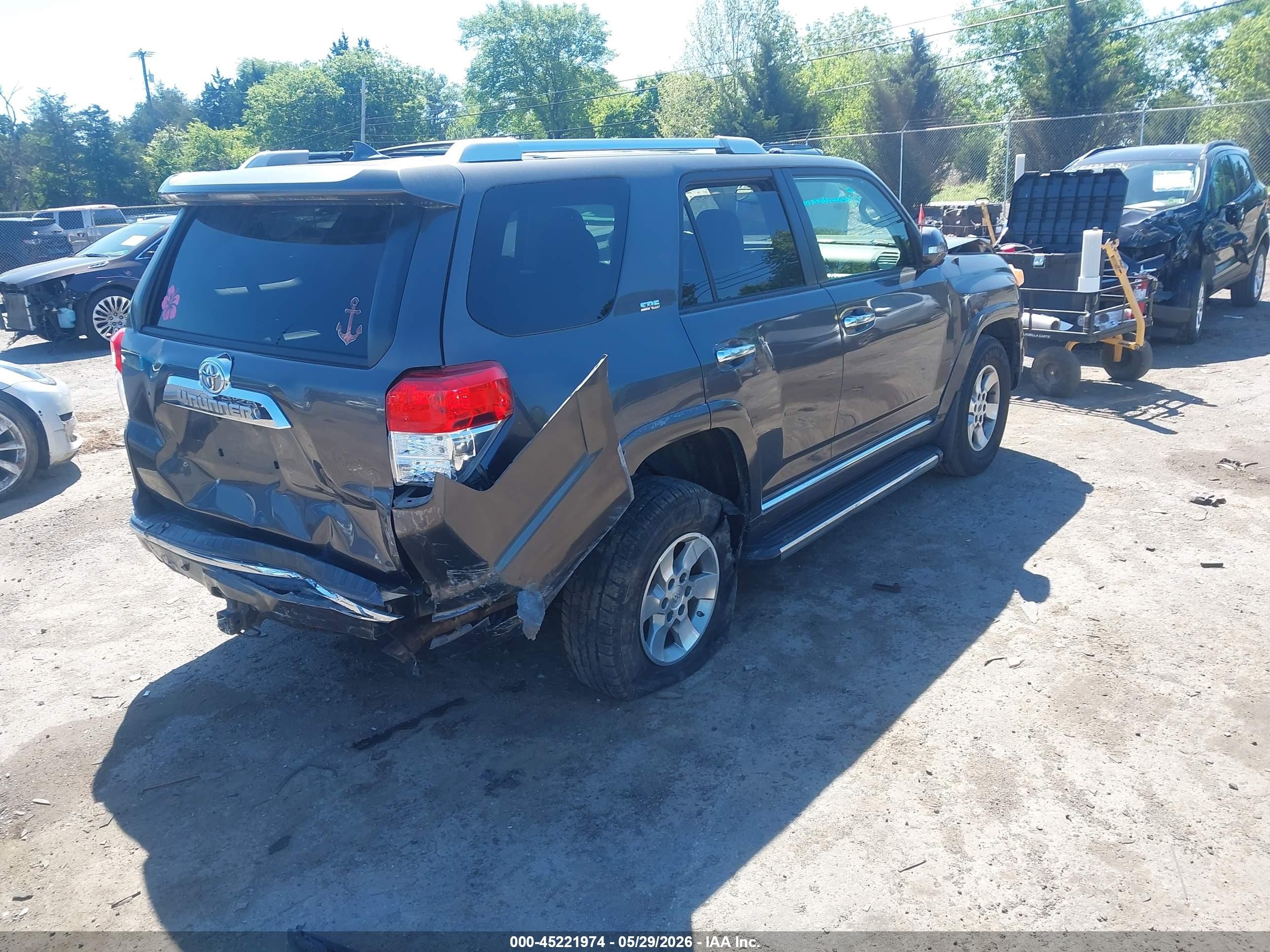 2012 Toyota 4runner Sr5/limited/trail Gray vin: JTEBU5JRXC5087223