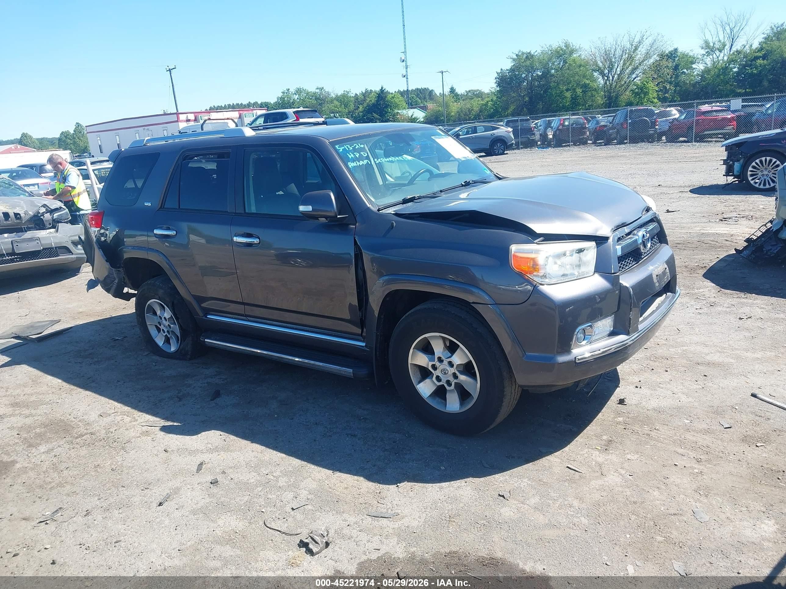 2012 Toyota 4runner Sr5/limited/trail Gray vin: JTEBU5JRXC5087223
