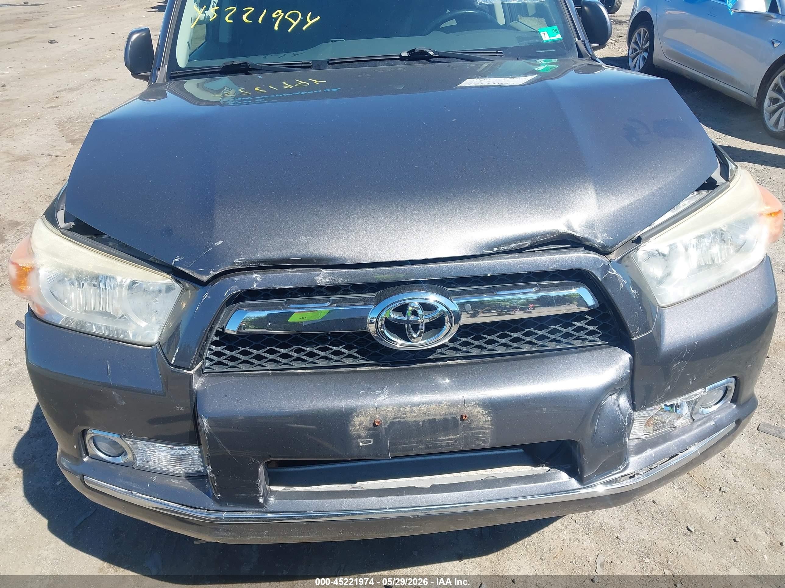2012 Toyota 4runner Sr5/limited/trail Gray vin: JTEBU5JRXC5087223