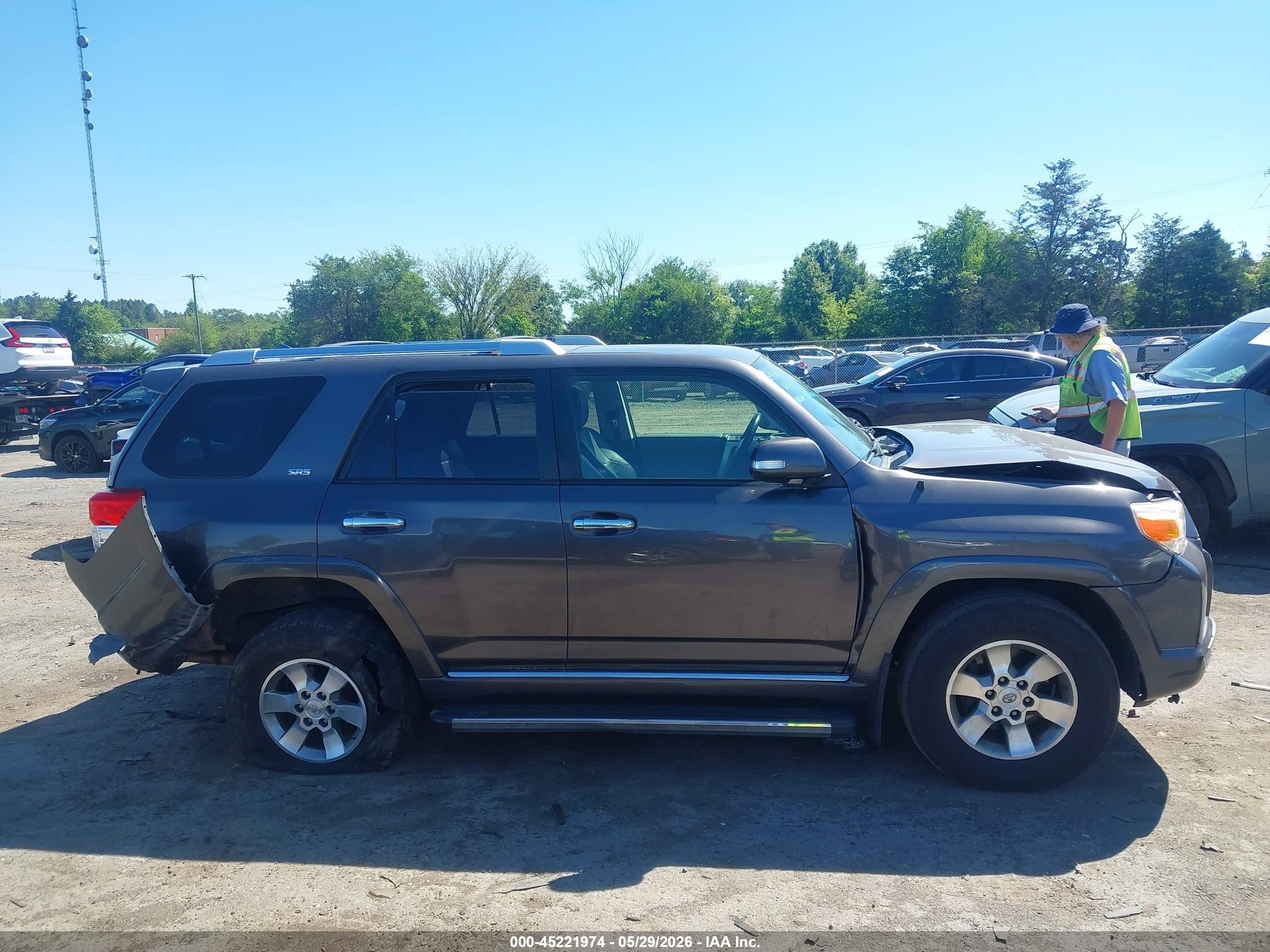 2012 Toyota 4runner Sr5/limited/trail Gray vin: JTEBU5JRXC5087223