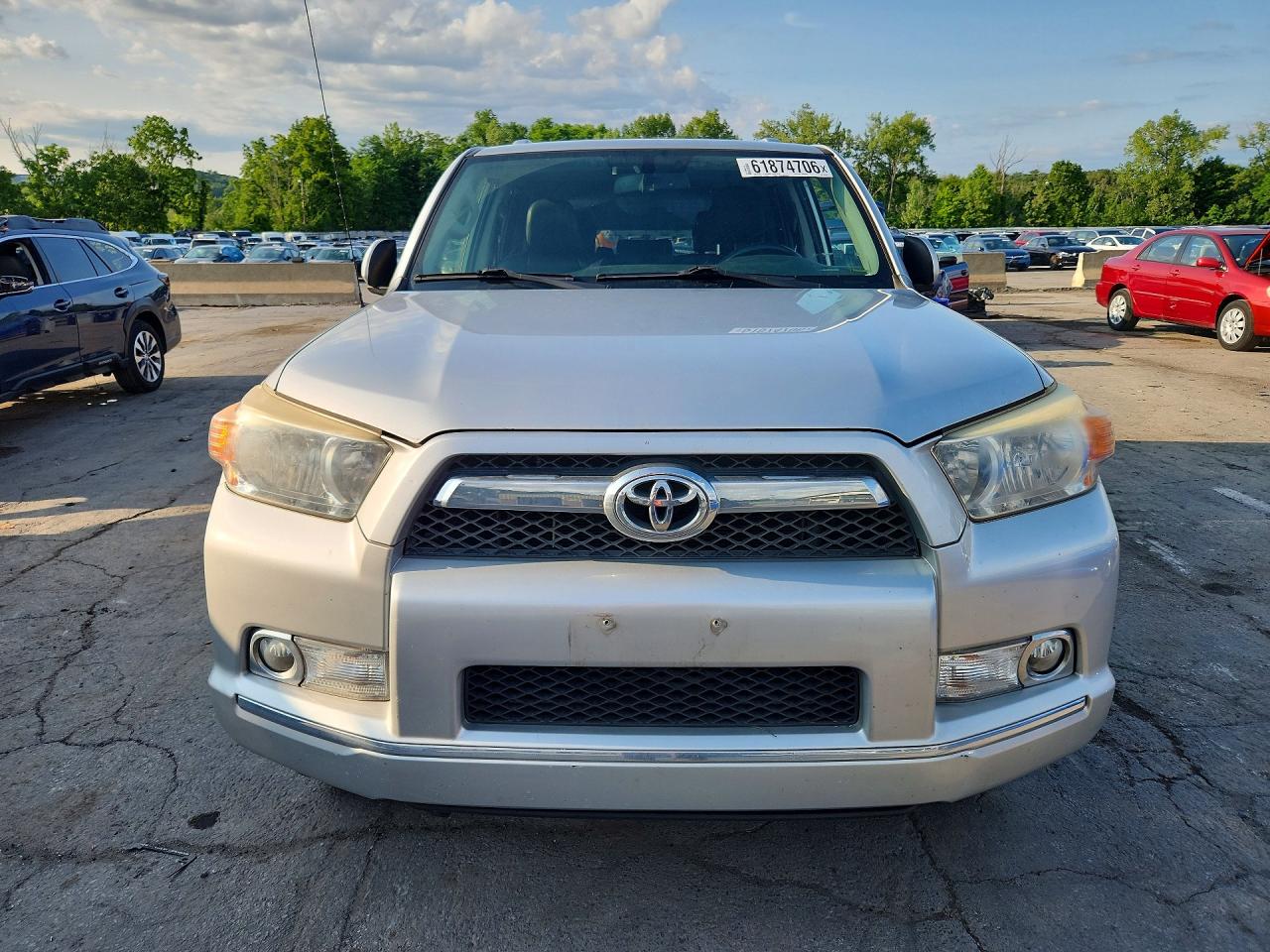 2012 Toyota 4runner Sr5 Silver vin: JTEBU5JRXC5087481