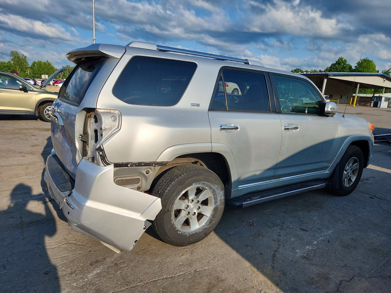 2012 Toyota 4runner Sr5 Silver vin: JTEBU5JRXC5087481