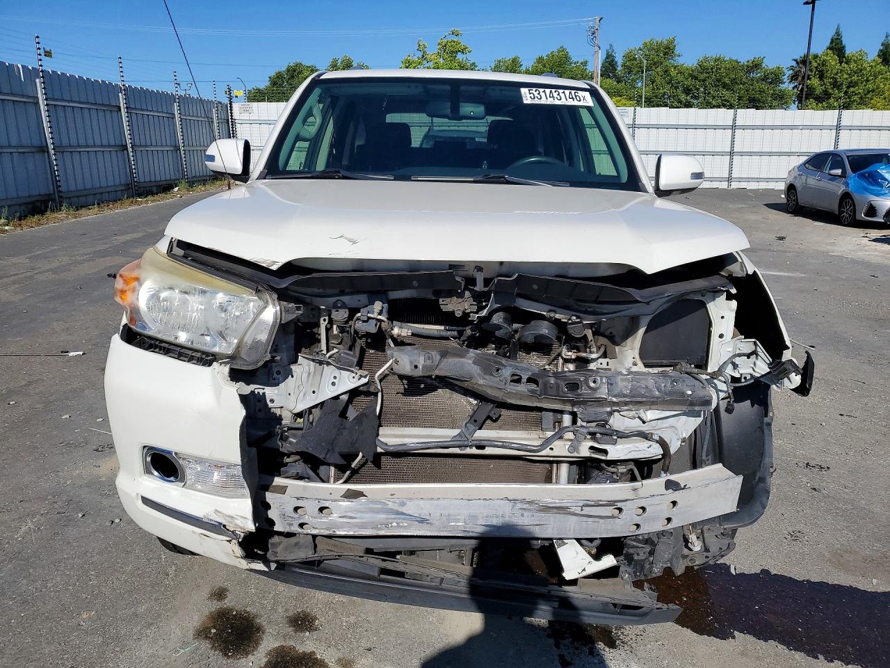 2012 Toyota 4runner Sr5 Cream vin: JTEBU5JRXC5091353