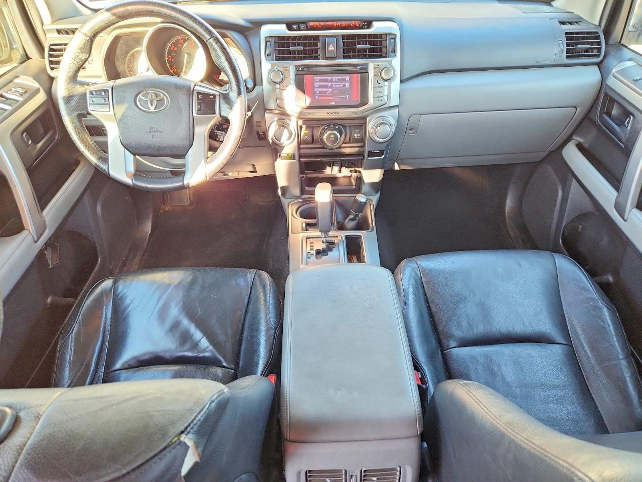 2012 Toyota 4runner Sr5 White vin: JTEBU5JRXC5096312
