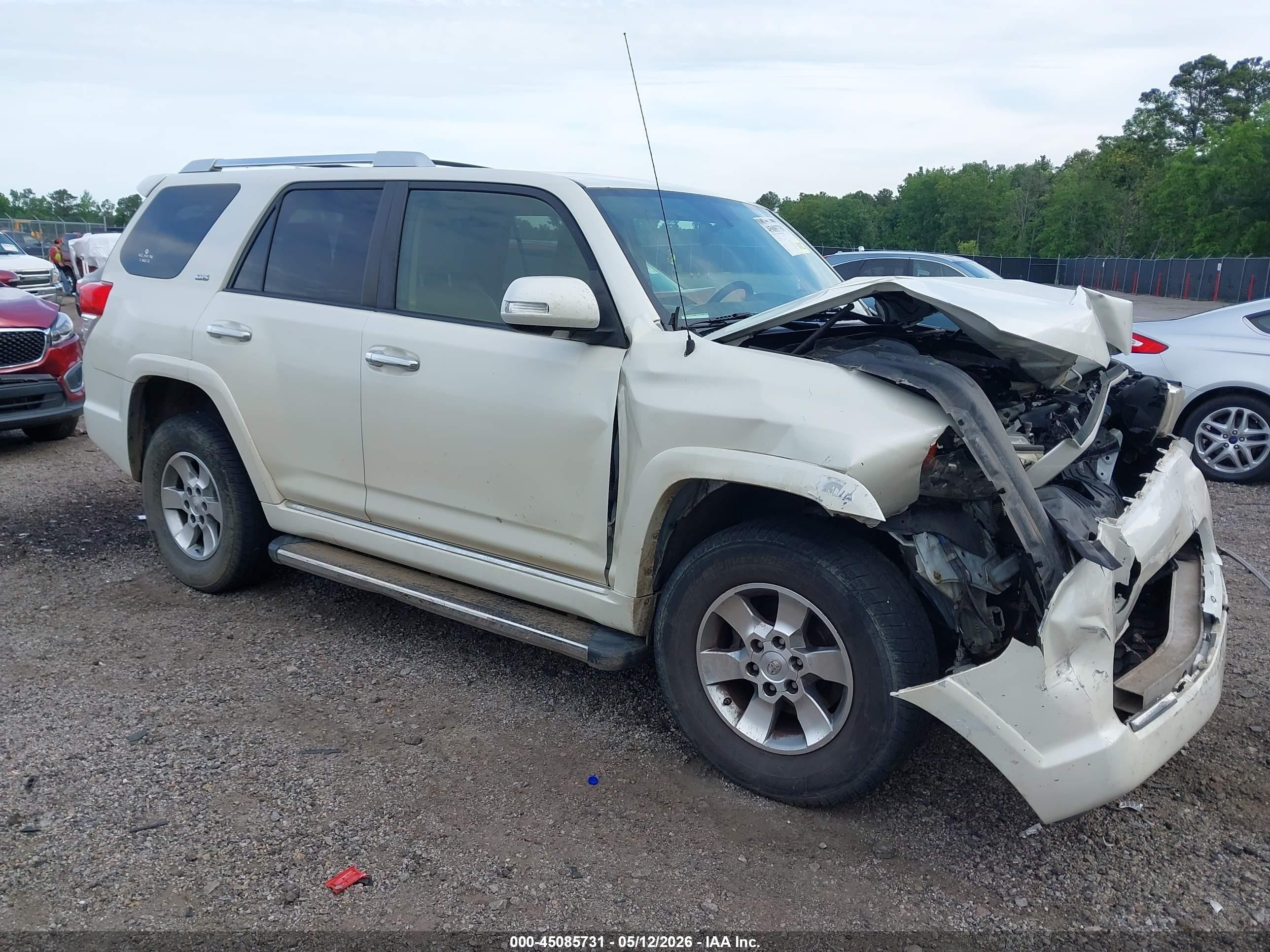 2012 Toyota 4runner Sr5 Белый vin: JTEBU5JRXC5097525