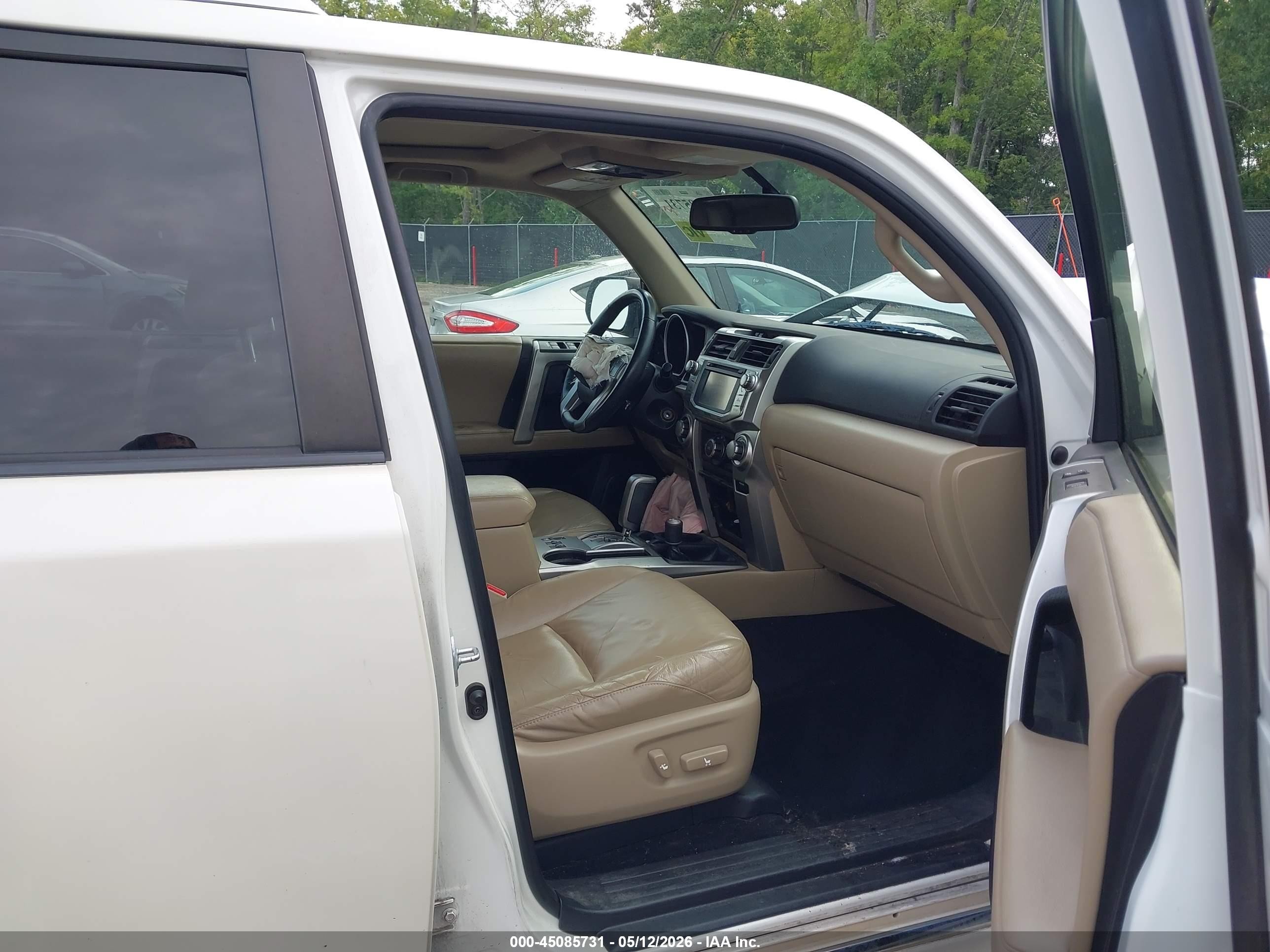 2012 Toyota 4runner Sr5 Белый vin: JTEBU5JRXC5097525