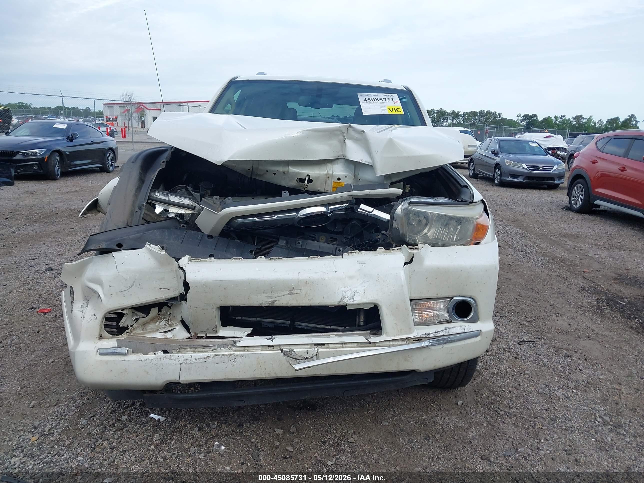 2012 Toyota 4runner Sr5 Белый vin: JTEBU5JRXC5097525