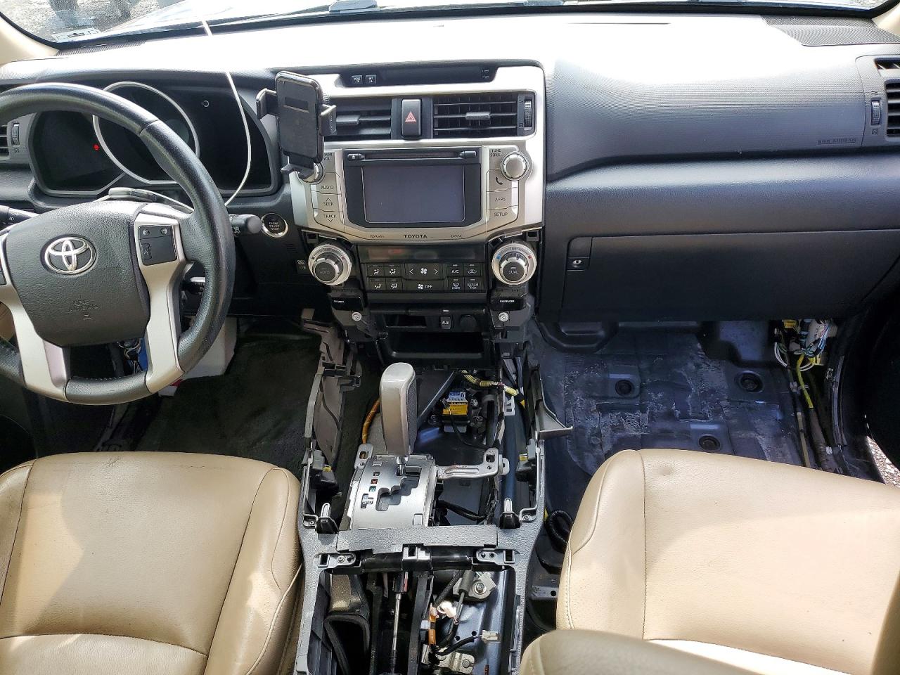 2012 Toyota 4runner Limited Синий vin: JTEBU5JRXC5102321