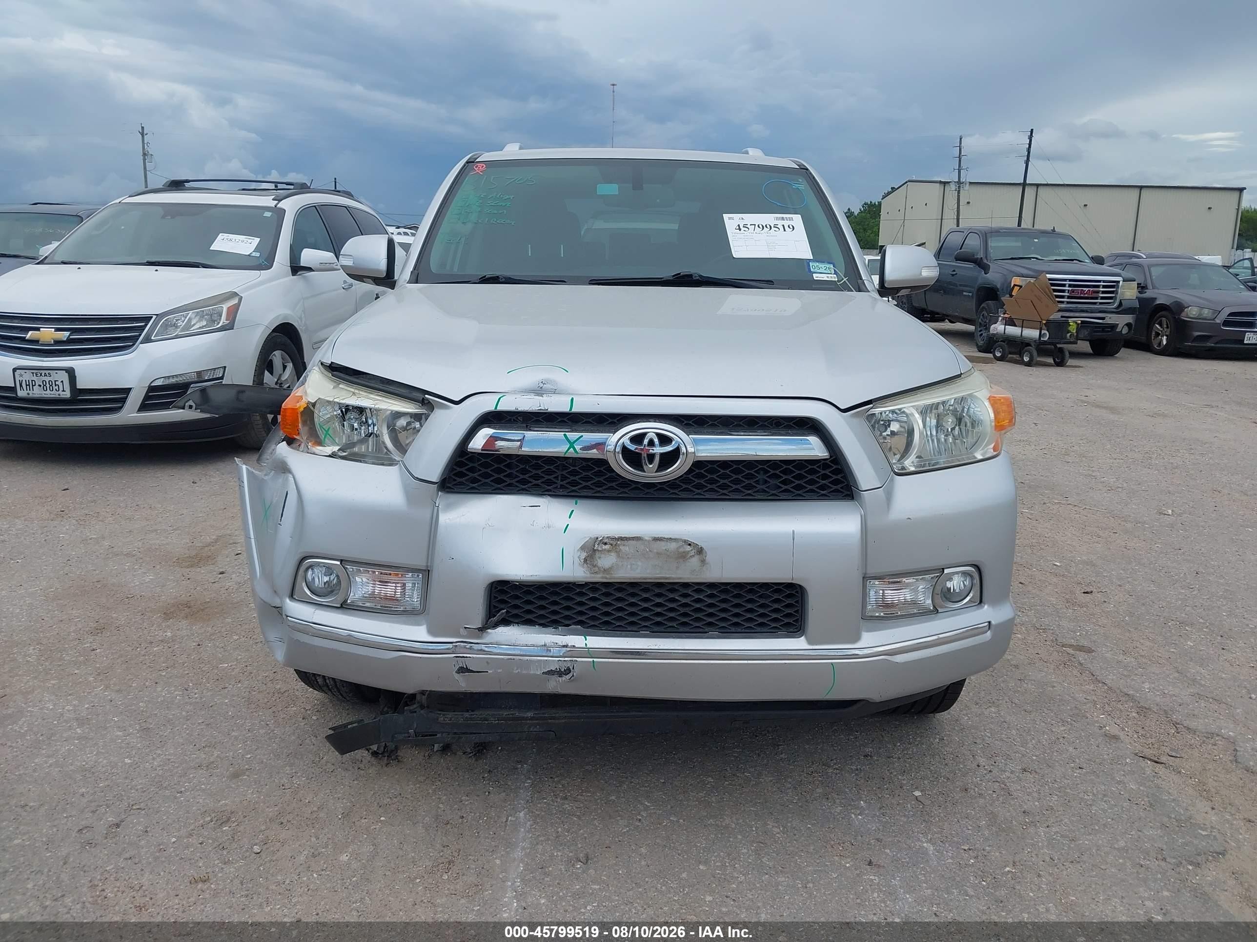 2013 Toyota 4runner Limited Серебряный vin: JTEBU5JRXD5116690