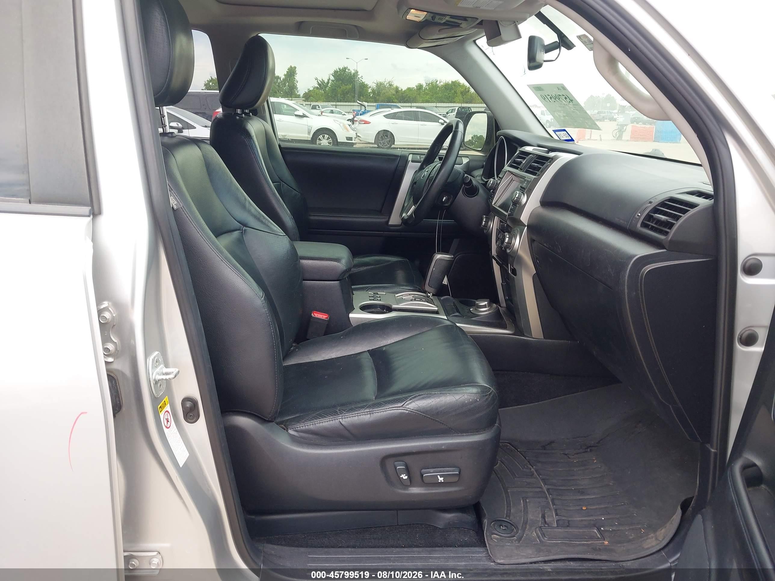 2013 Toyota 4runner Limited Серебряный vin: JTEBU5JRXD5116690