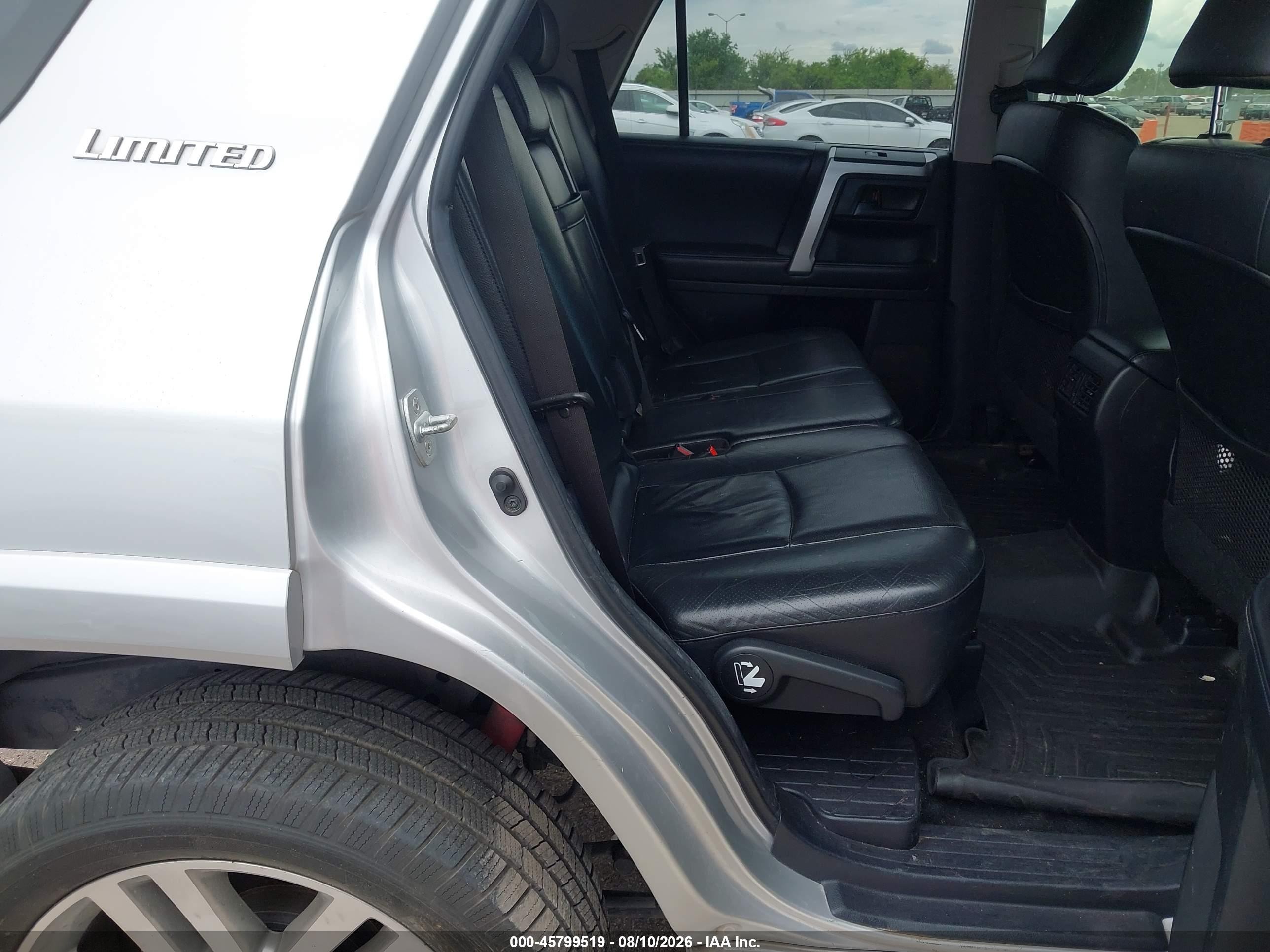 2013 Toyota 4runner Limited Серебряный vin: JTEBU5JRXD5116690