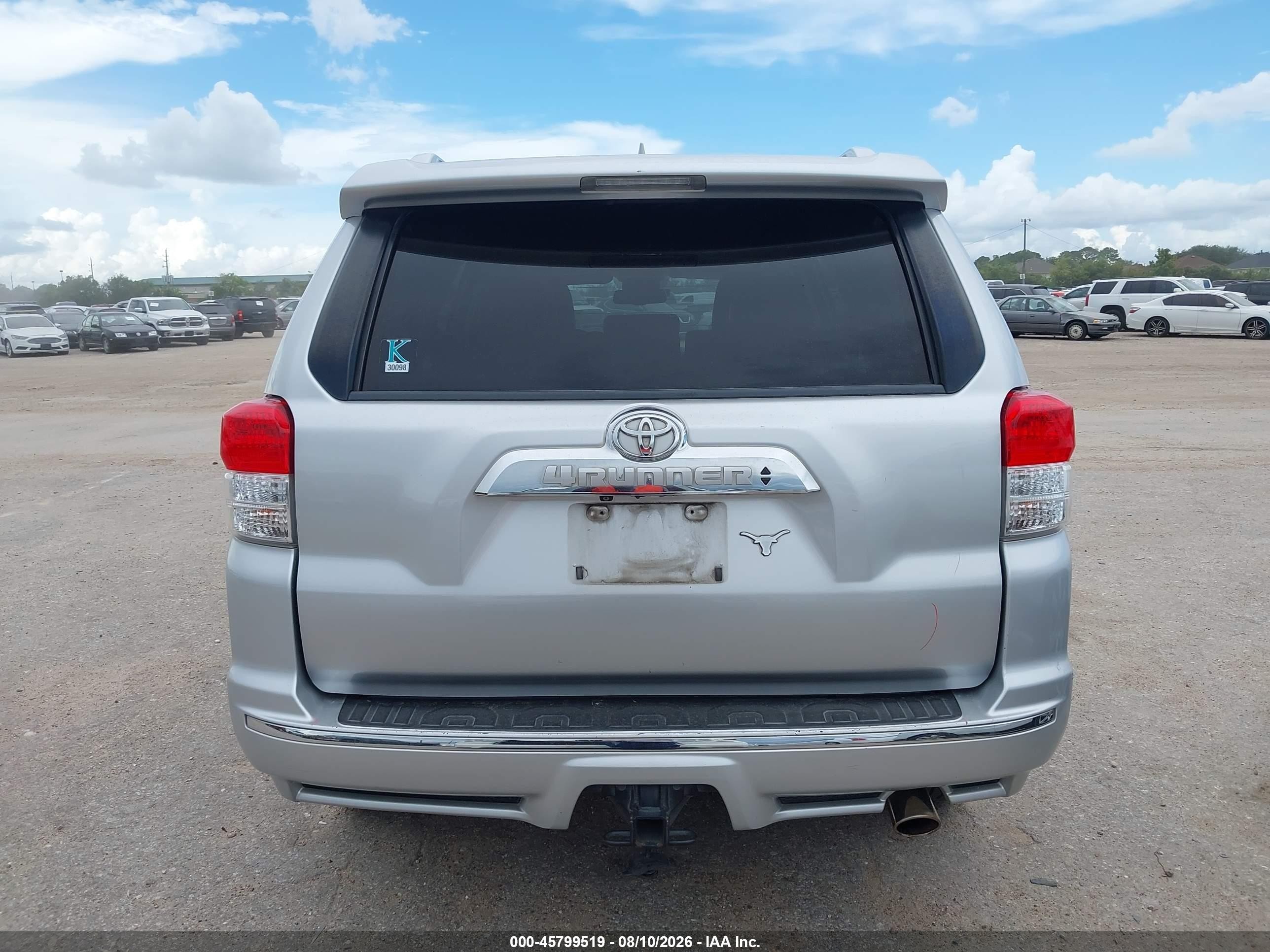 2013 Toyota 4runner Limited Серебряный vin: JTEBU5JRXD5116690