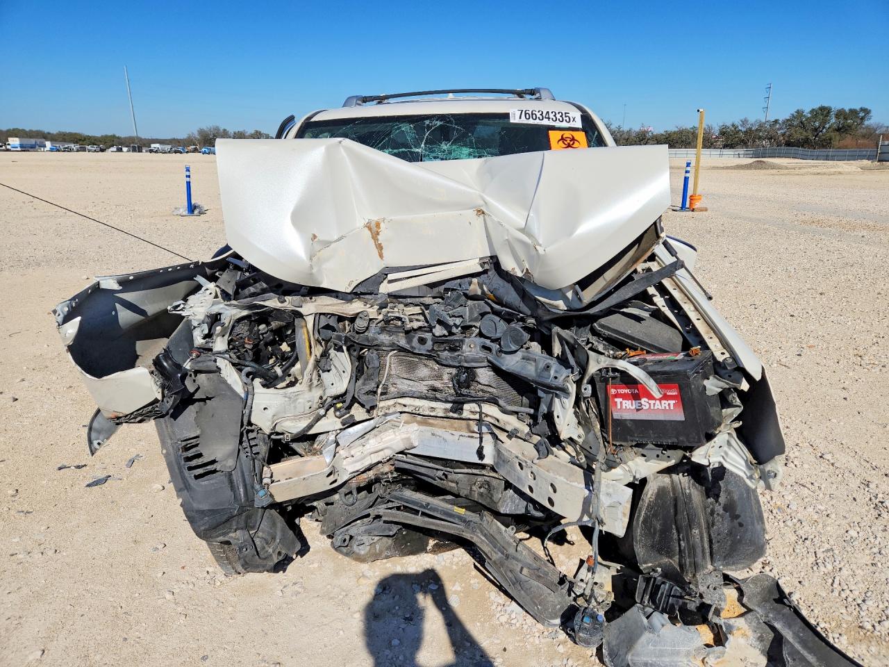 2013 Toyota 4runner Sr5 White vin: JTEBU5JRXD5147602