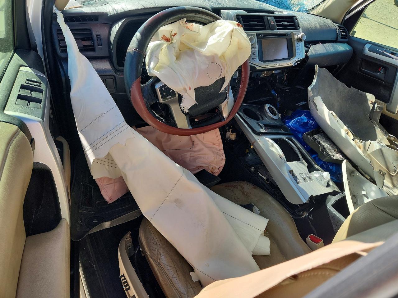 2013 Toyota 4runner Sr5 White vin: JTEBU5JRXD5147602