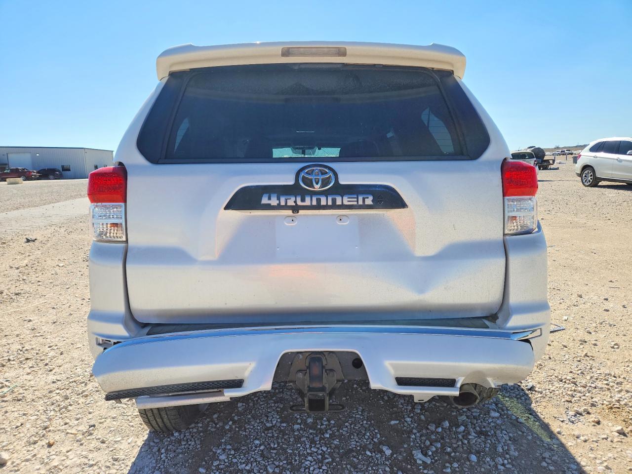 2013 Toyota 4runner Sr5 White vin: JTEBU5JRXD5147602