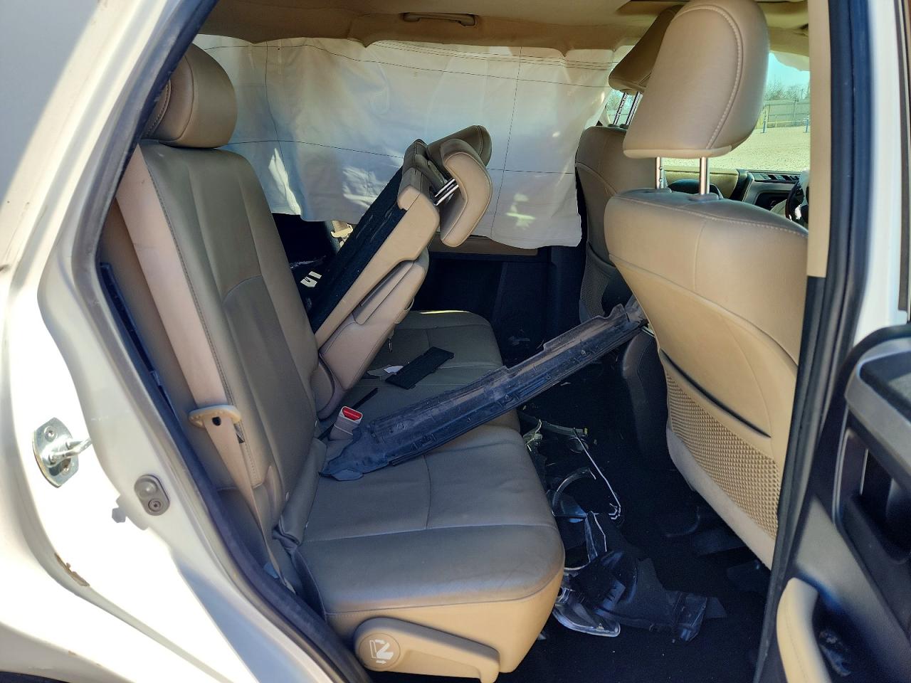 2013 Toyota 4runner Sr5 White vin: JTEBU5JRXD5147602