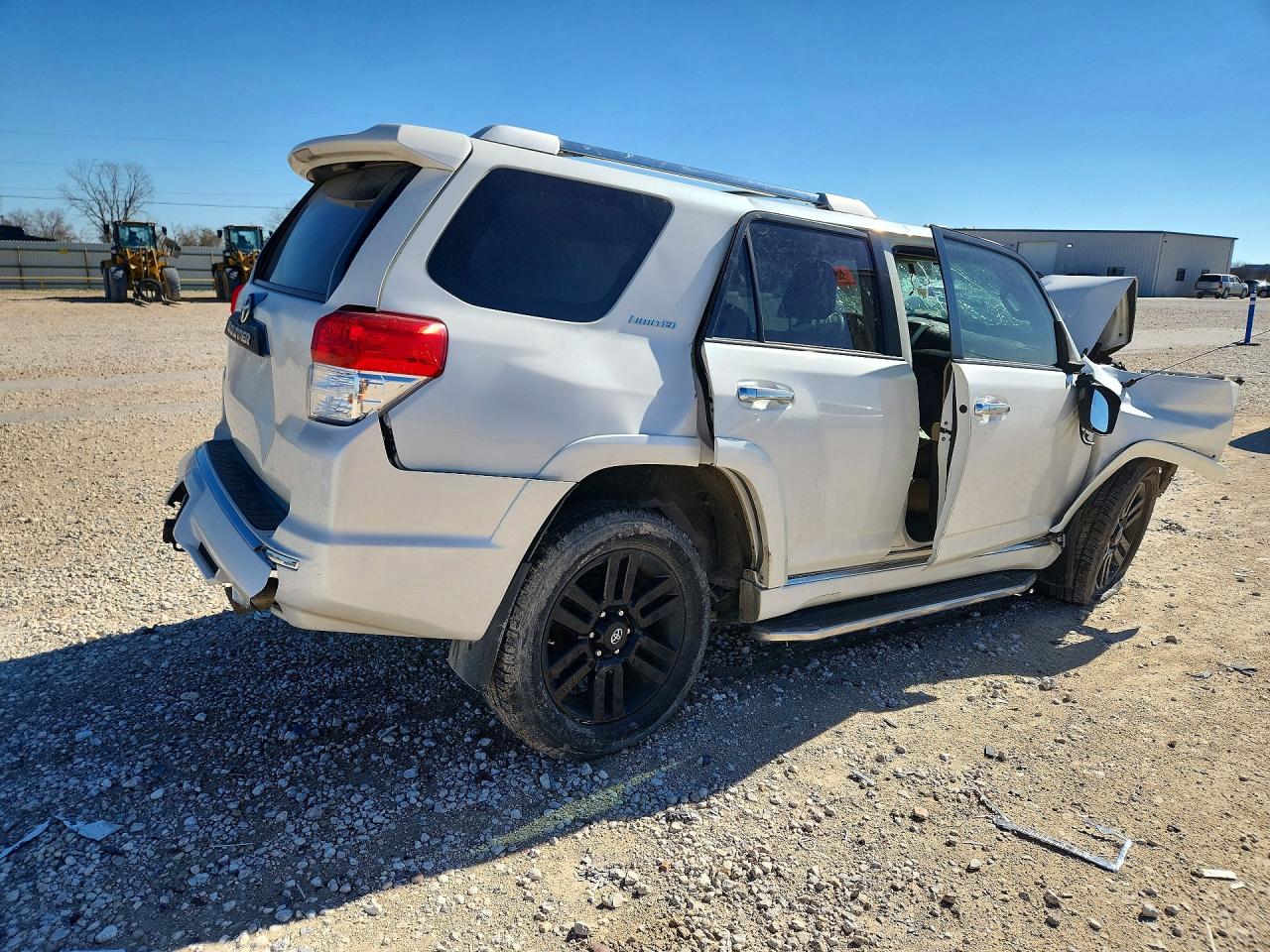 2013 Toyota 4runner Sr5 White vin: JTEBU5JRXD5147602