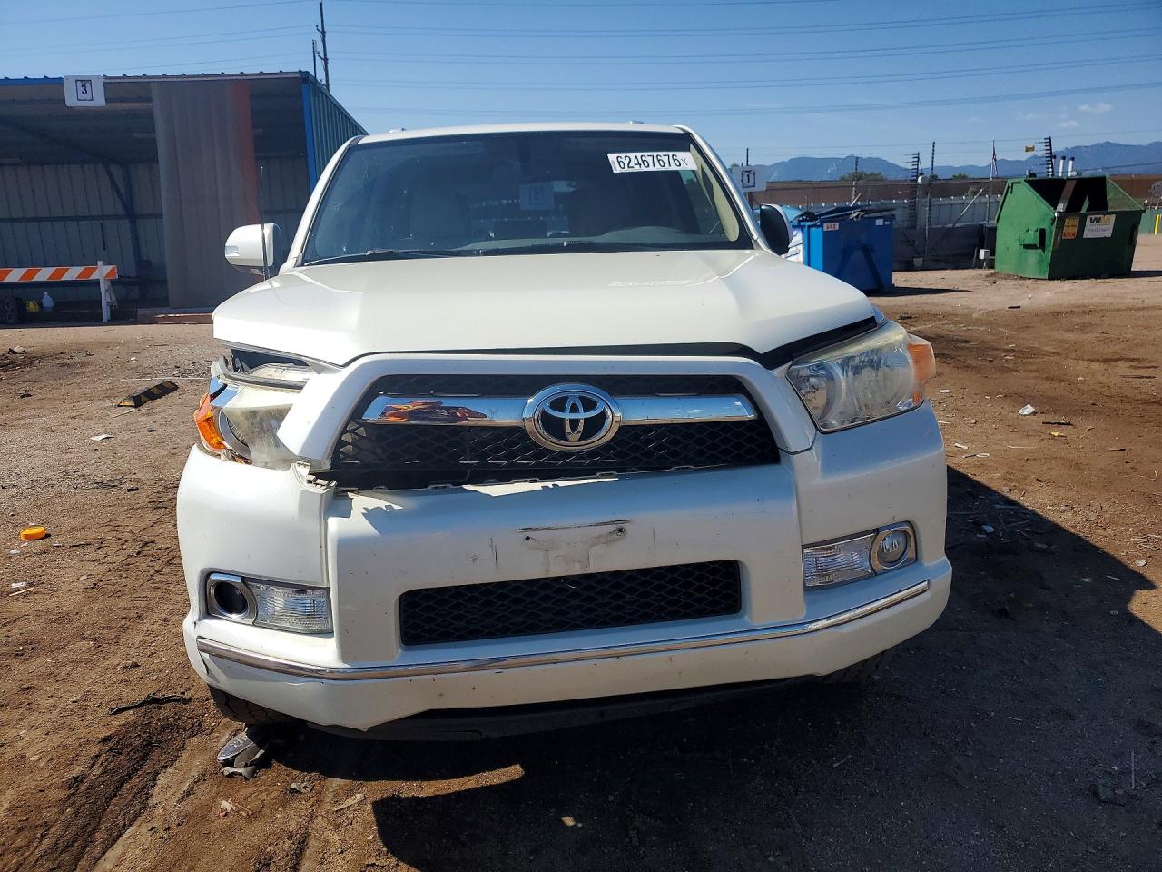 2013 Toyota 4runner Sr5 White vin: JTEBU5JRXD5147969