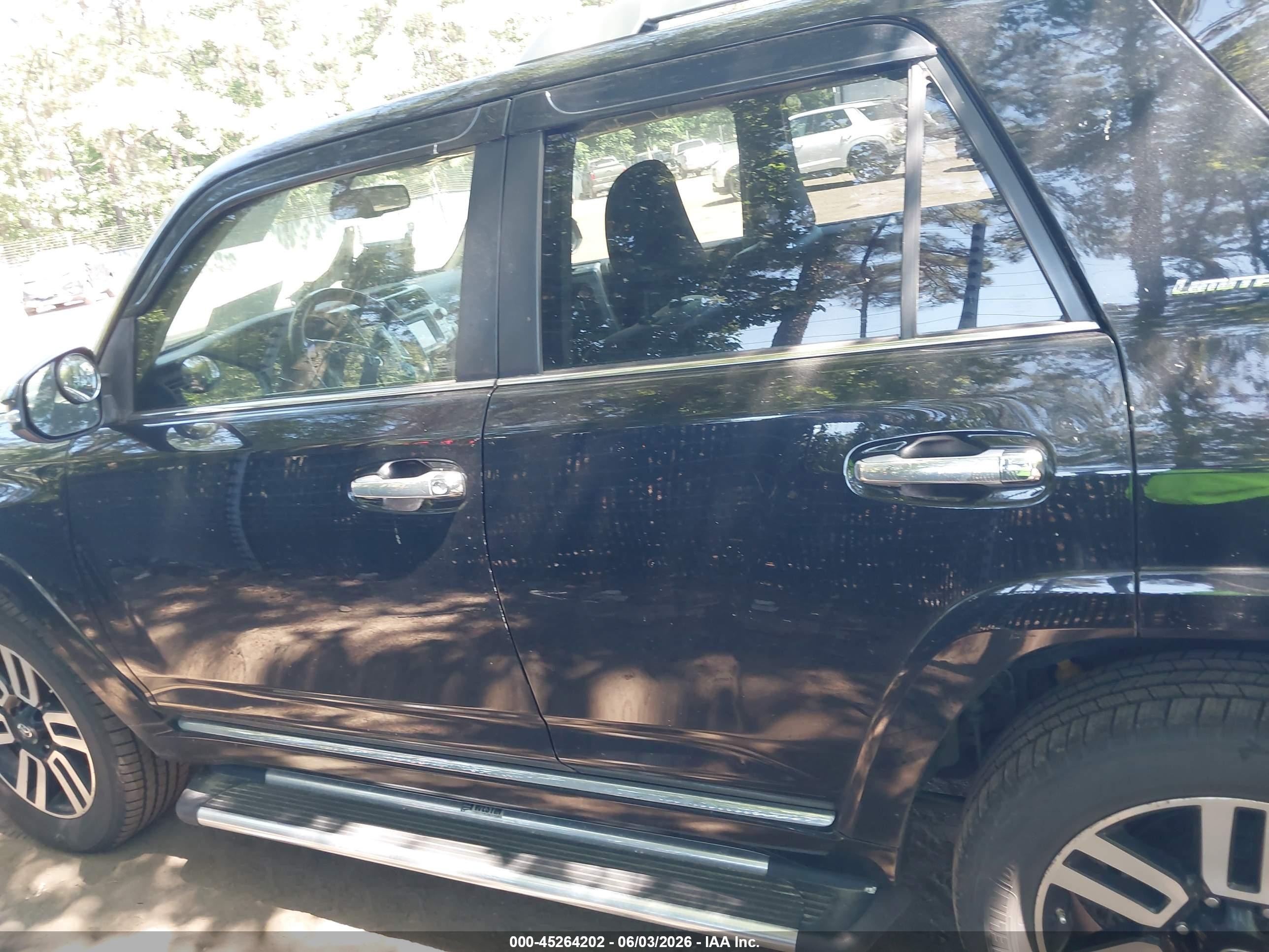 2014 Toyota 4runner Limited Black vin: JTEBU5JRXE5173067