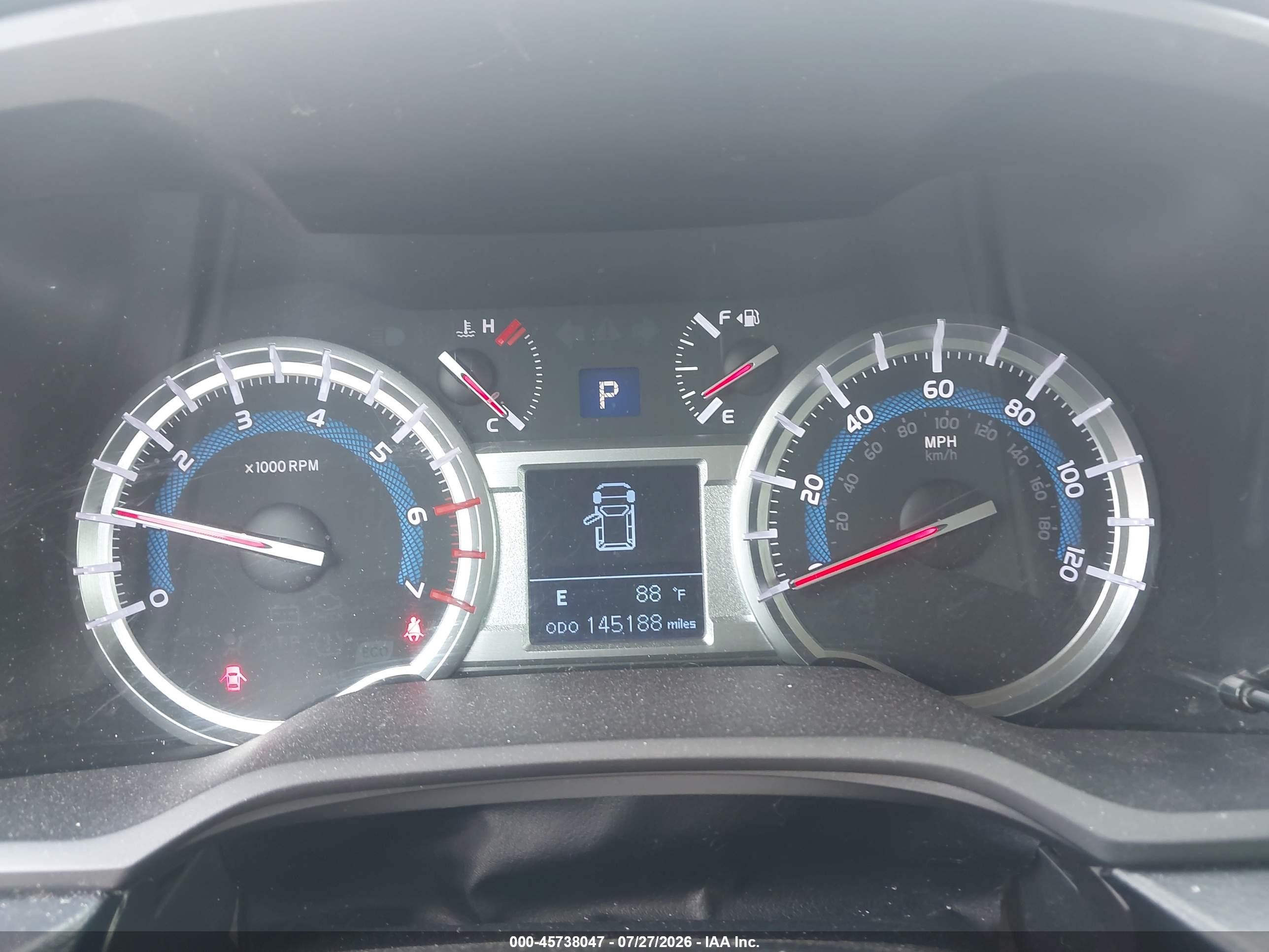2014 Toyota 4runner Sr5 Premium White vin: JTEBU5JRXE5200381
