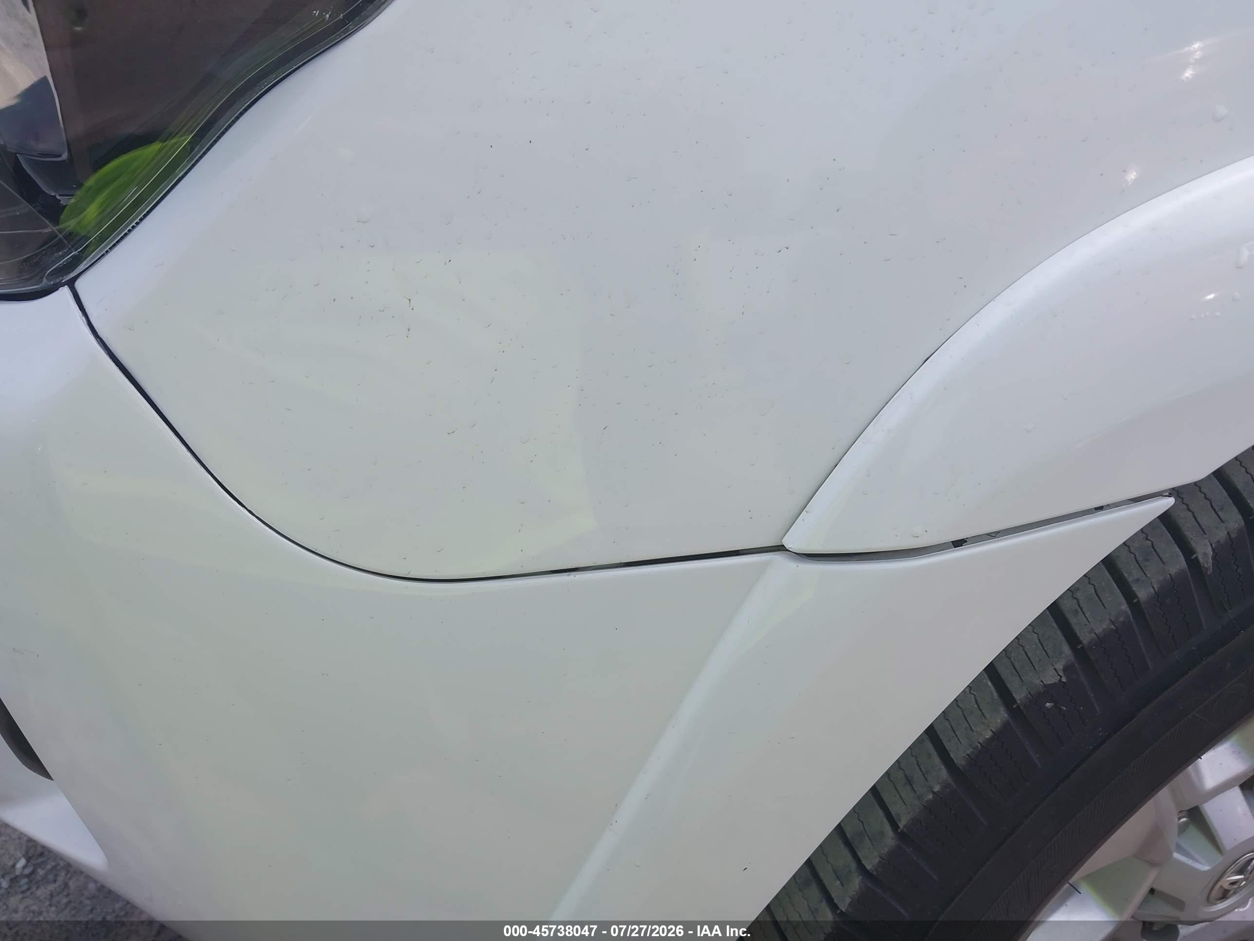 2014 Toyota 4runner Sr5 Premium White vin: JTEBU5JRXE5200381