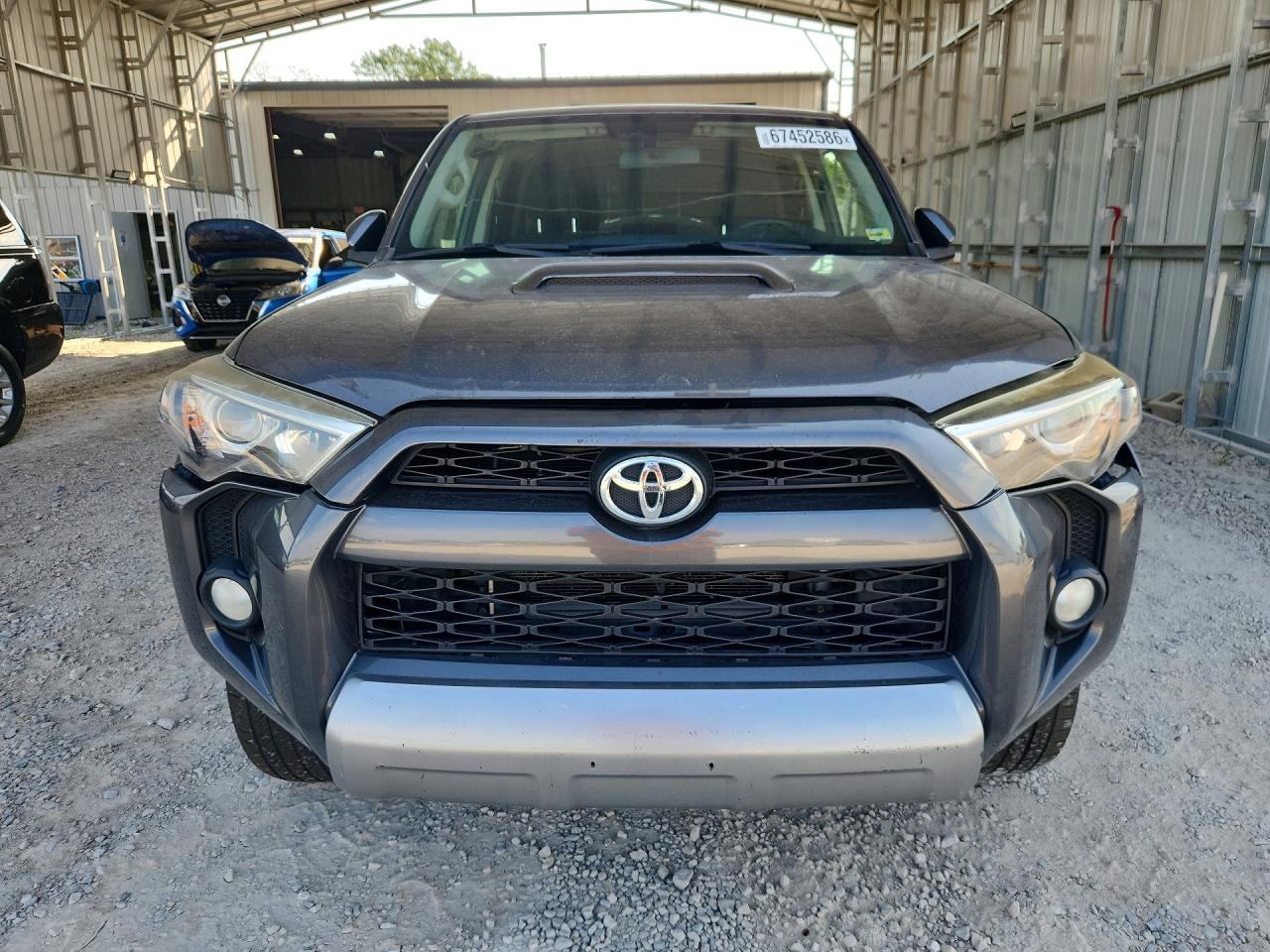 2015 Toyota 4runner Trail Gray vin: JTEBU5JRXF5220972