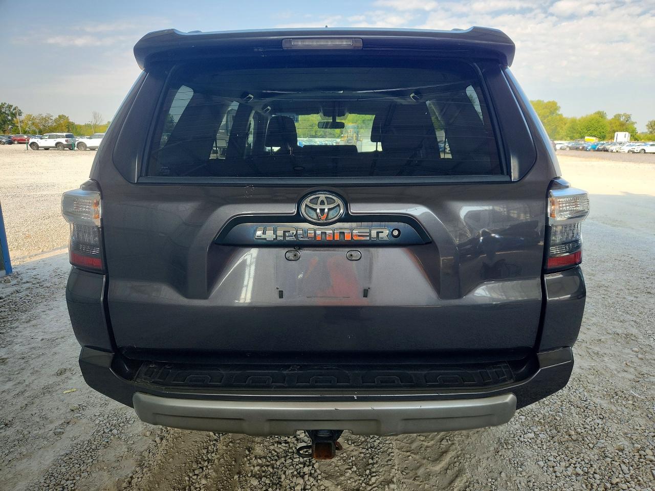2015 Toyota 4runner Trail Gray vin: JTEBU5JRXF5220972