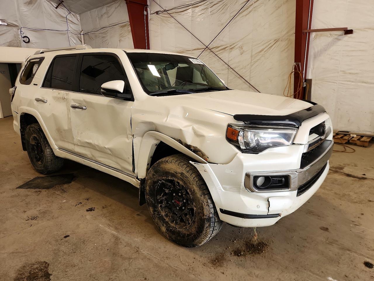 2015 Toyota 4runner White vin: JTEBU5JRXF5225041