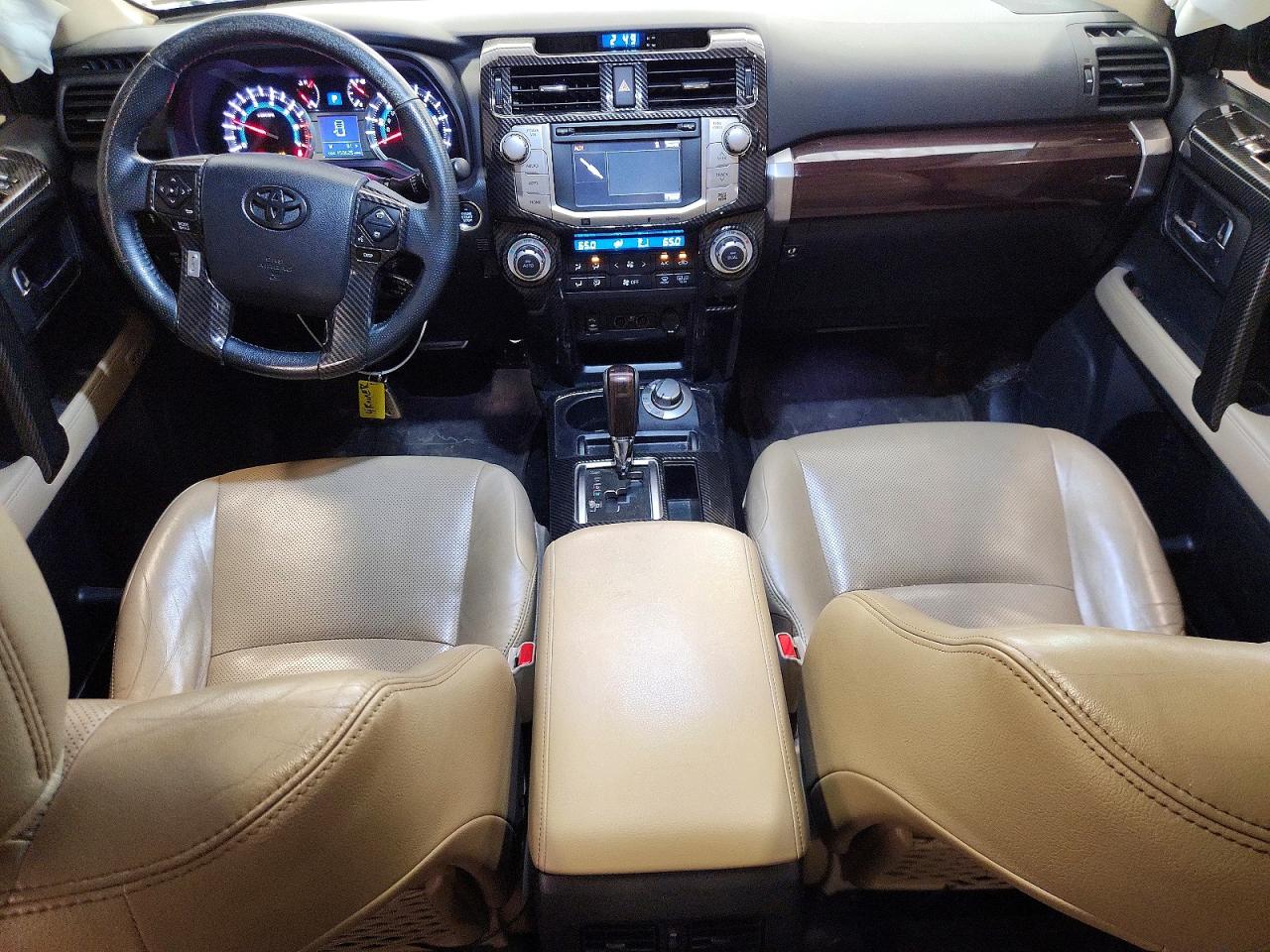 2015 Toyota 4runner White vin: JTEBU5JRXF5225041