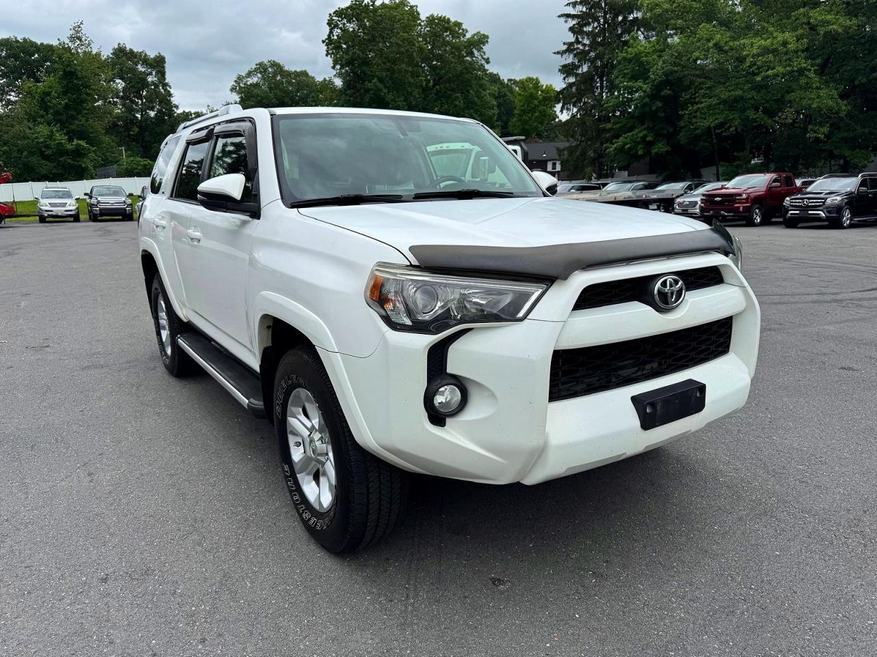2015 Toyota 4runner Sr5 Premium White vin: JTEBU5JRXF5234841