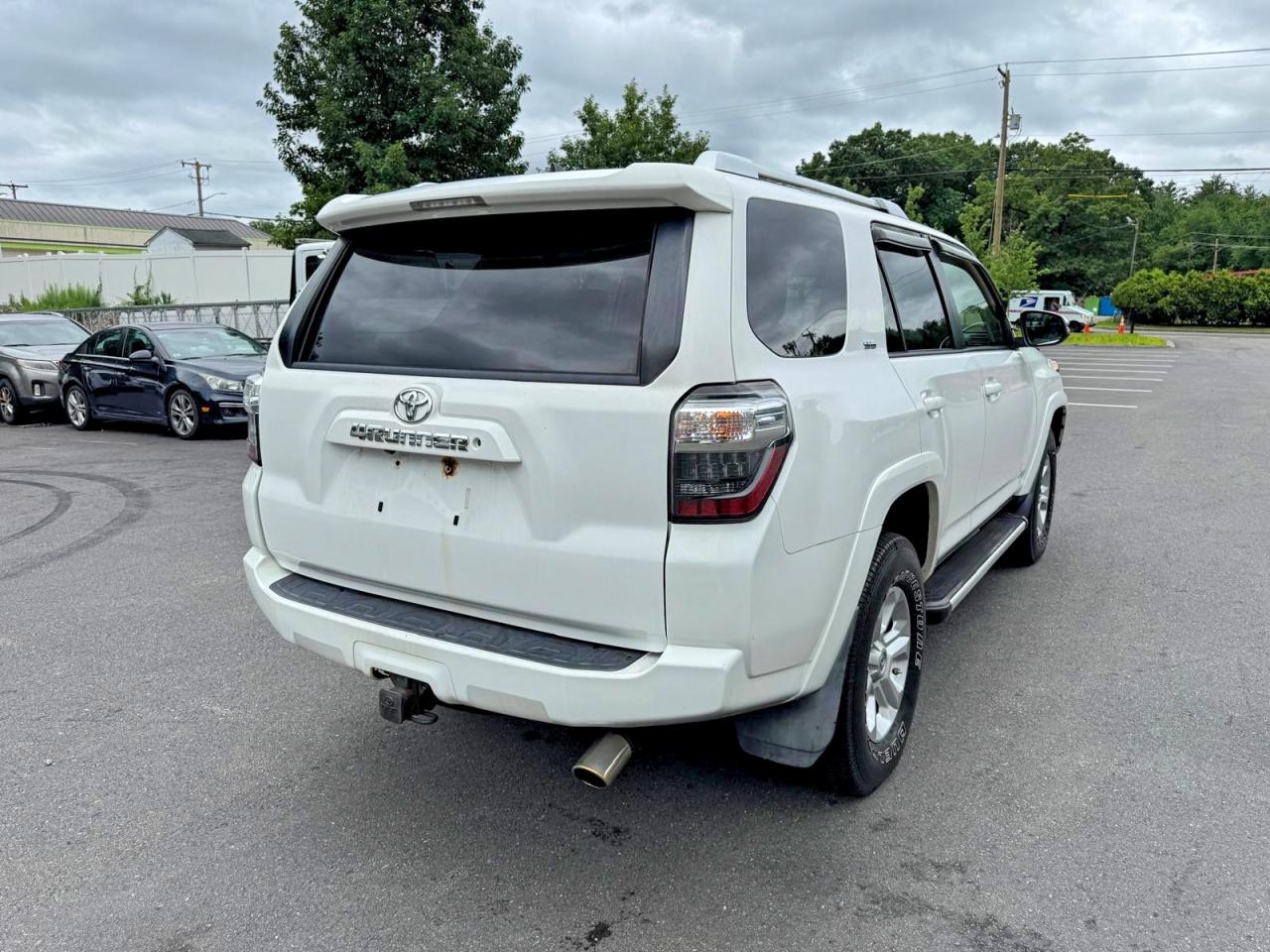 2015 Toyota 4runner Sr5 Premium White vin: JTEBU5JRXF5234841
